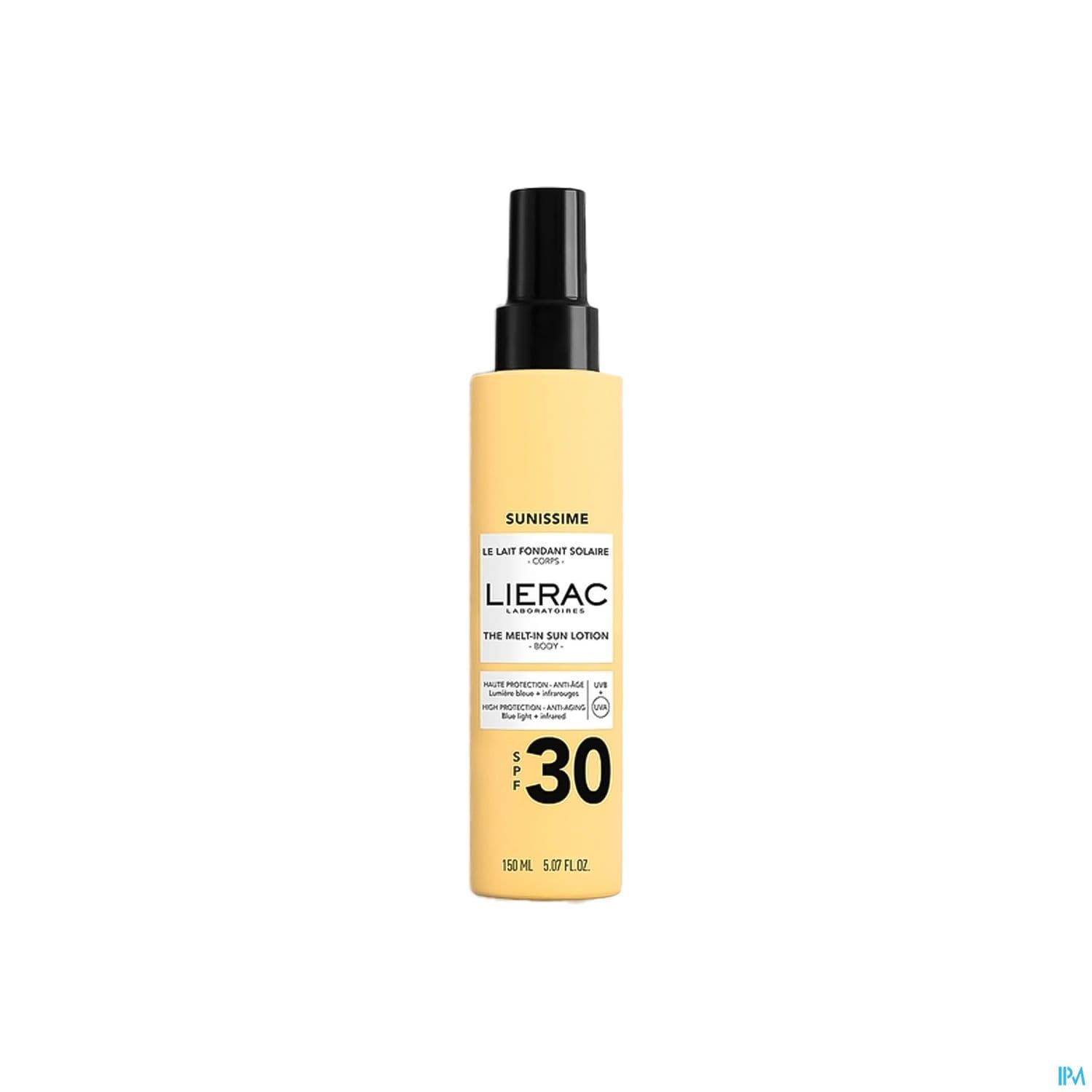 LIERAC SUN LAIT SPF30 150ML — Pharmacie Centrale Elsie