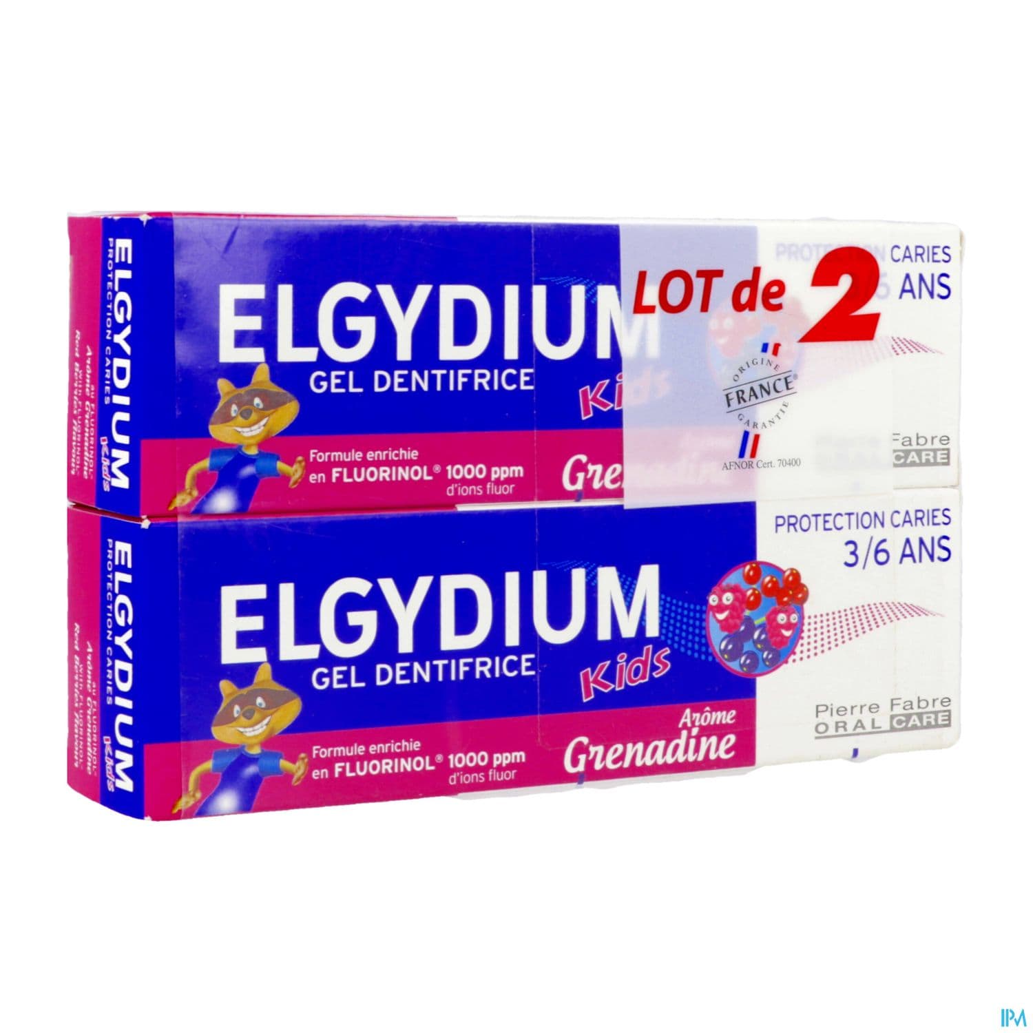 ELGYDIUM DENT KID 3/6 GRENAD50MLX2 — Pharmacie Plaine Haute  - Crosne