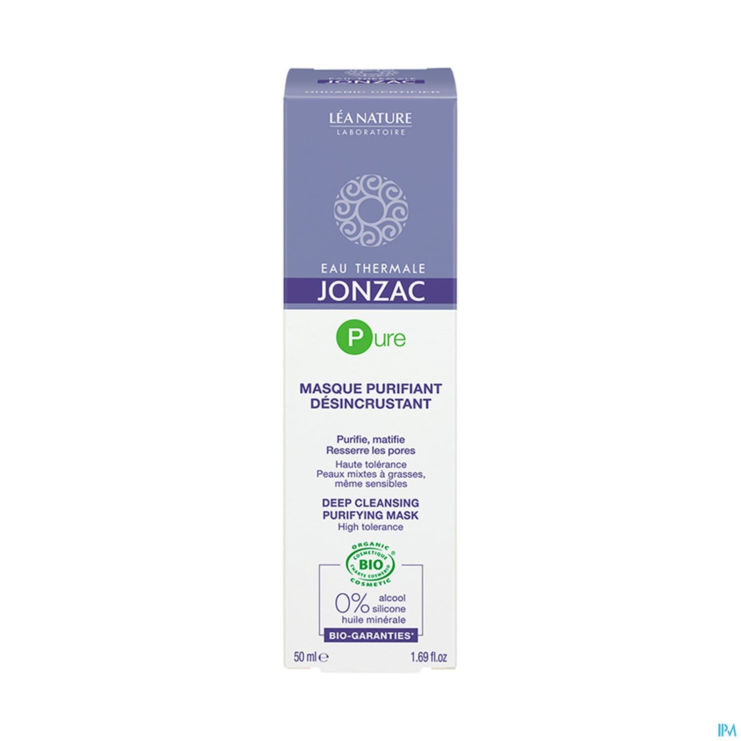JONZAC PURE MASQ PURIF DESINC 50ML