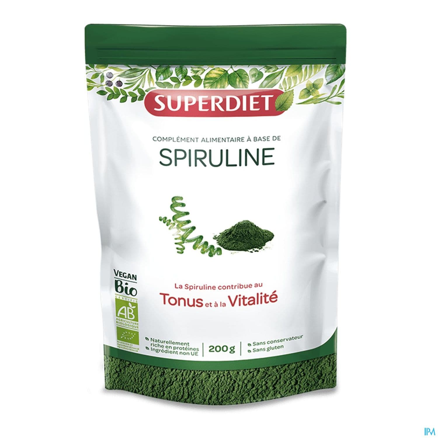 Superdiet Spiruline Bio Poudre 200g