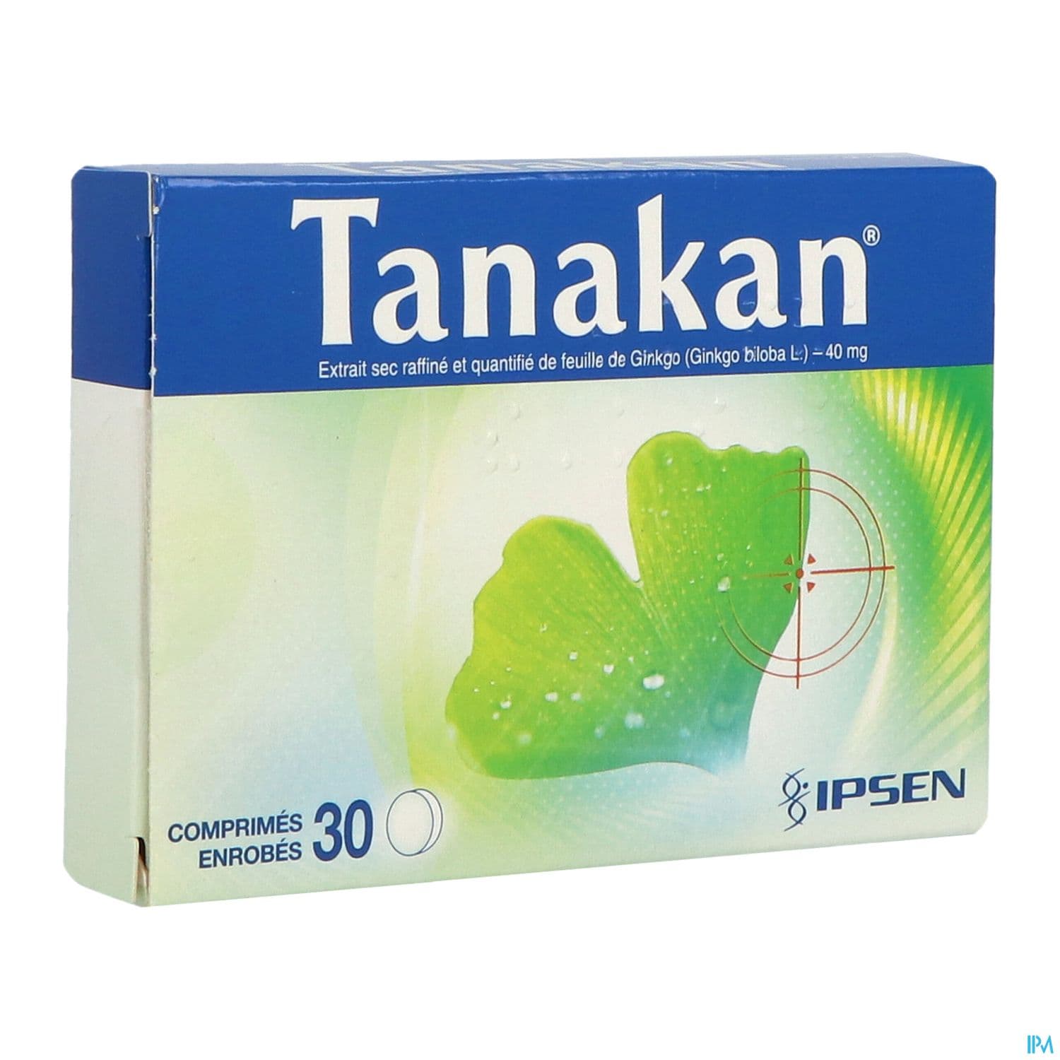 Tanakan 40mg Comprime 30 — Pharmacie Pharmavance Saint Ouen