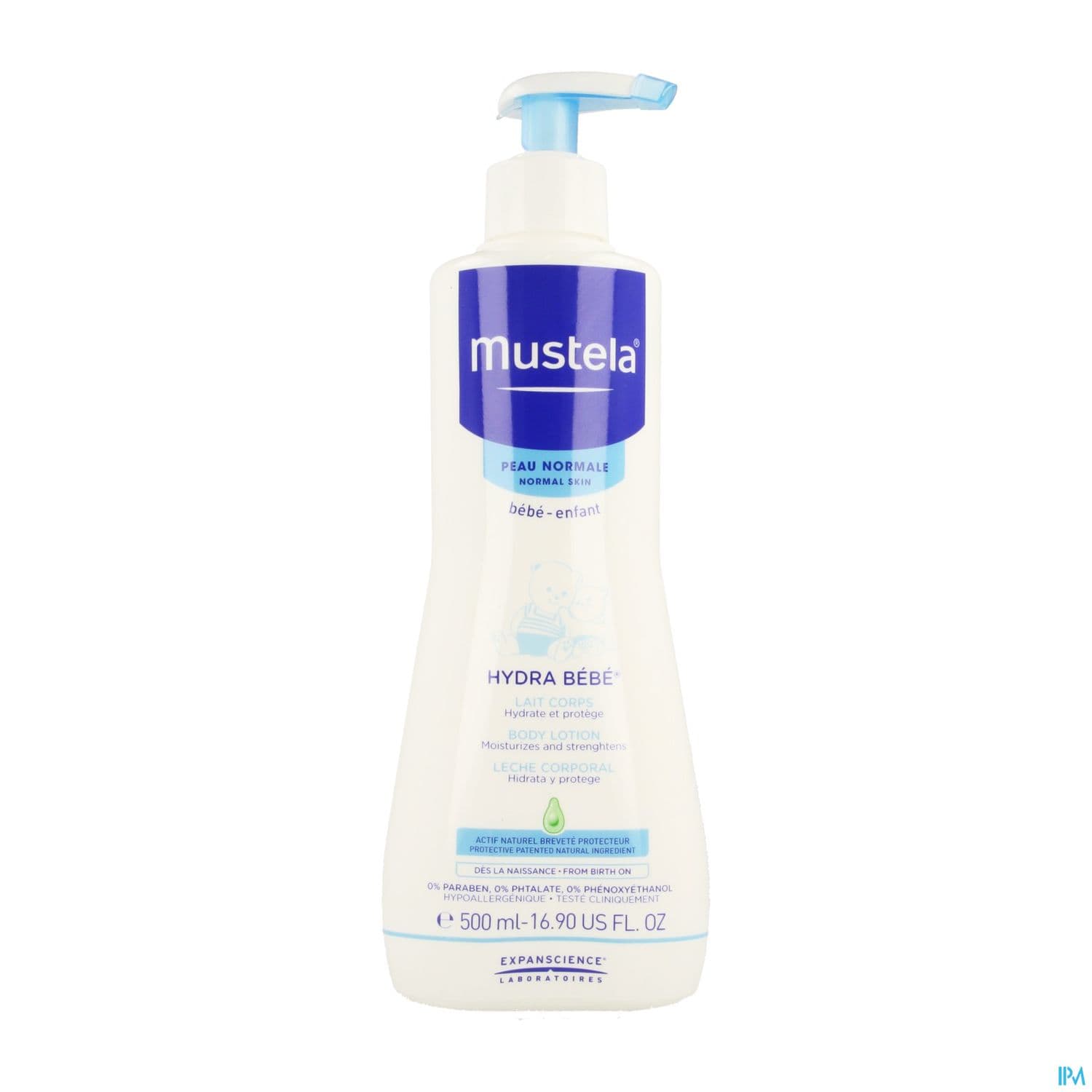 Mustela Pn Hydra Bb Lait Corps 500ml — Pharmacie Pharmavance Trappes