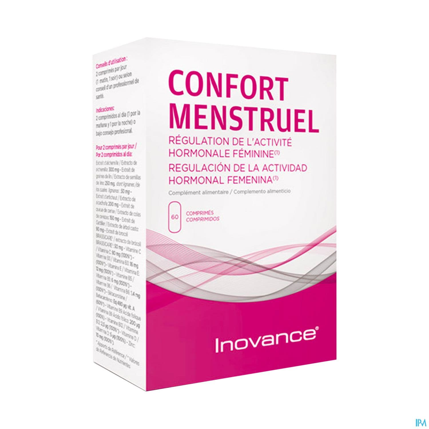 Inovance Confort Menstruel Comprime 60 — Pharmacie  Saint Seb Boulevard