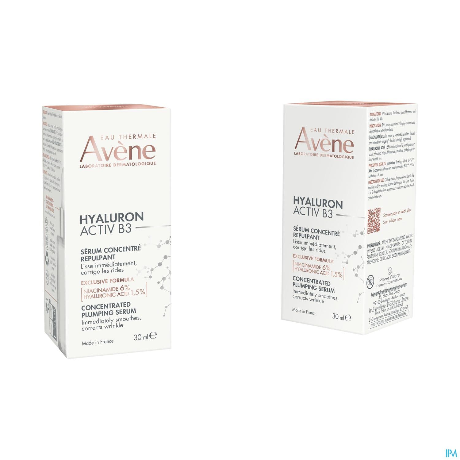 AVENE HYALURON ACTIV B3 SERUM 30ML — Pharmacie Val de l'Aurence Limoge