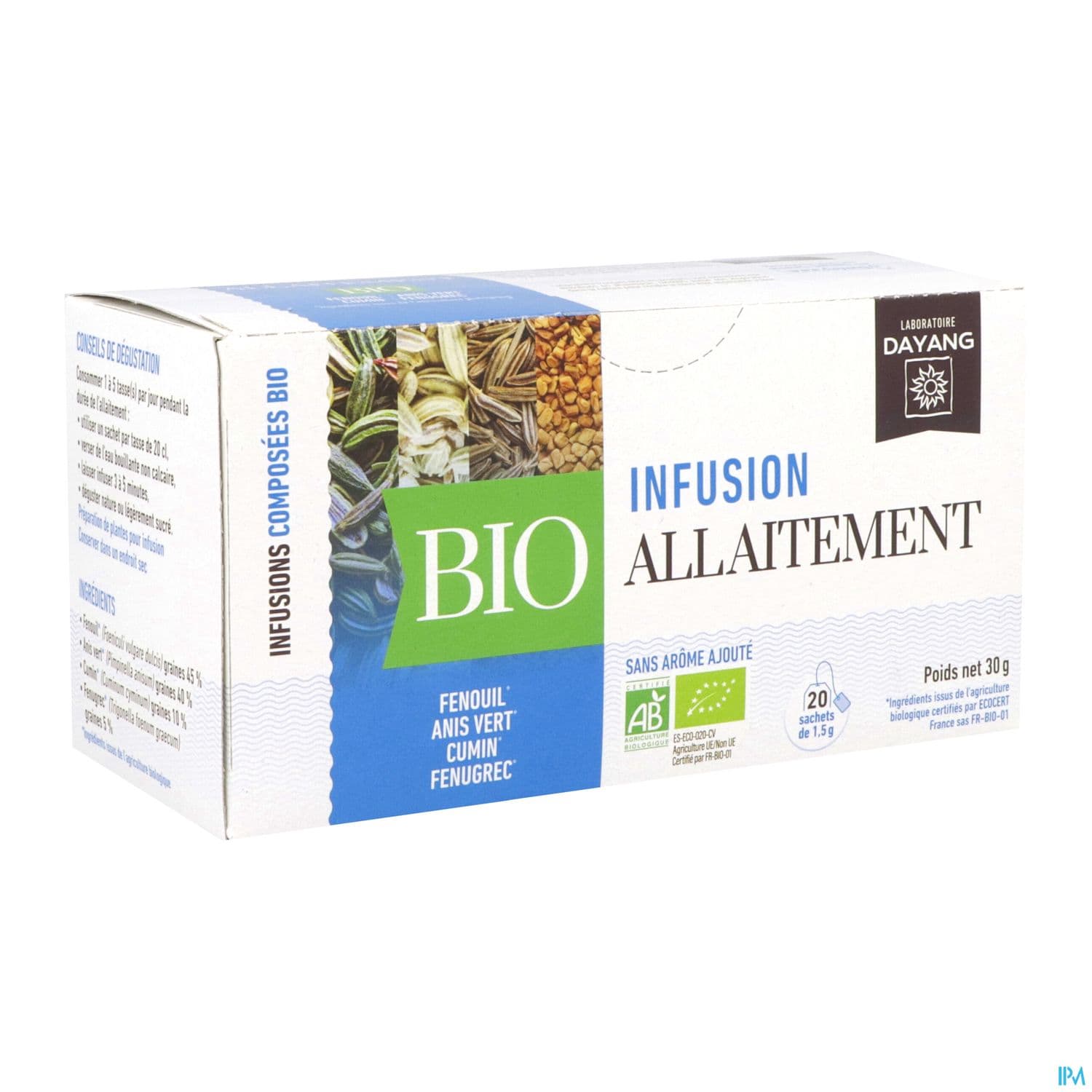 DAYANG INFUS BIO ALLAITEMEN SACH20 — Pharmacie QLF - BREST