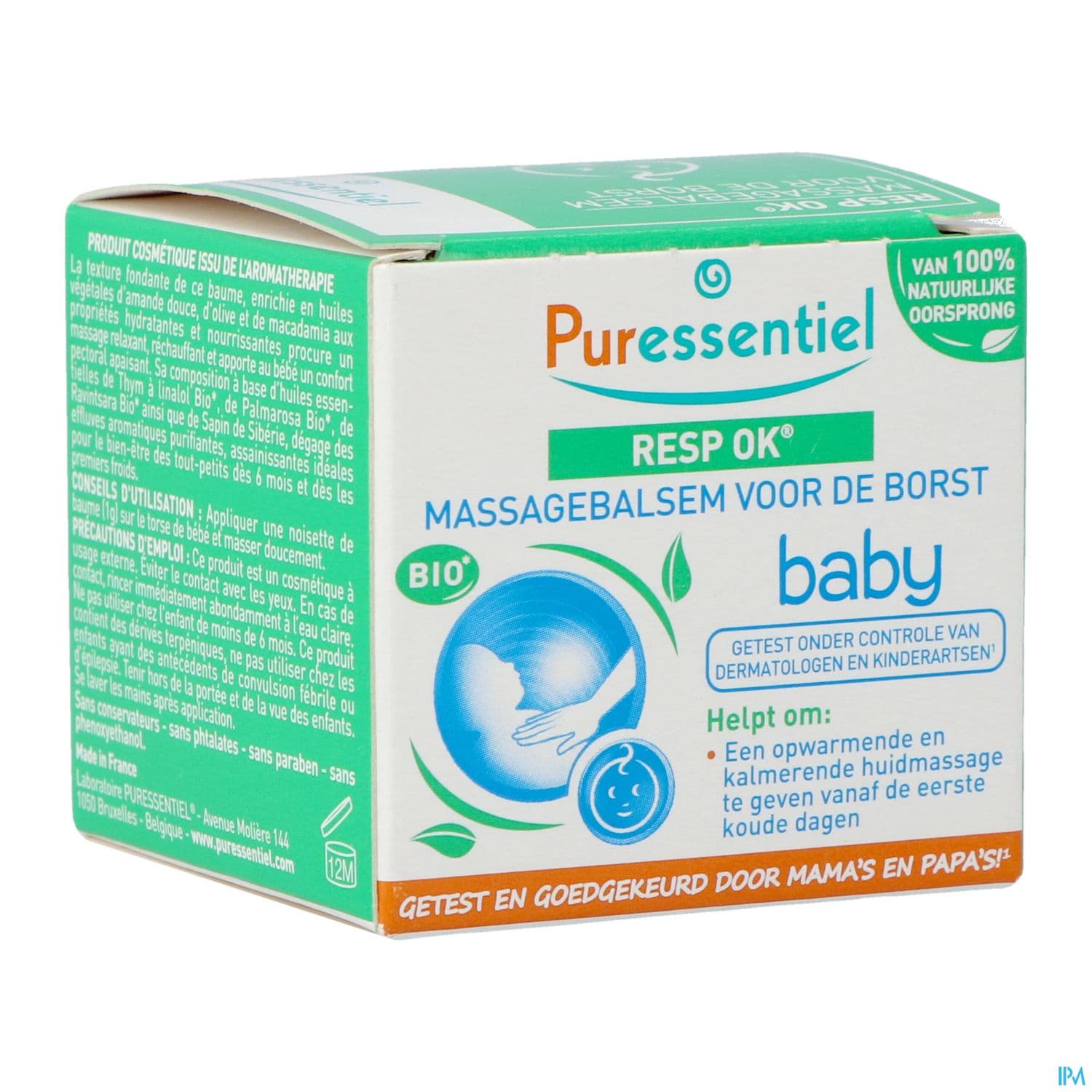 Puressentiel Baume De Massage Pectoral Bebe Resp Ok 30ml — Pharmacie Du Pont Nely - Trouville-sur-Mer