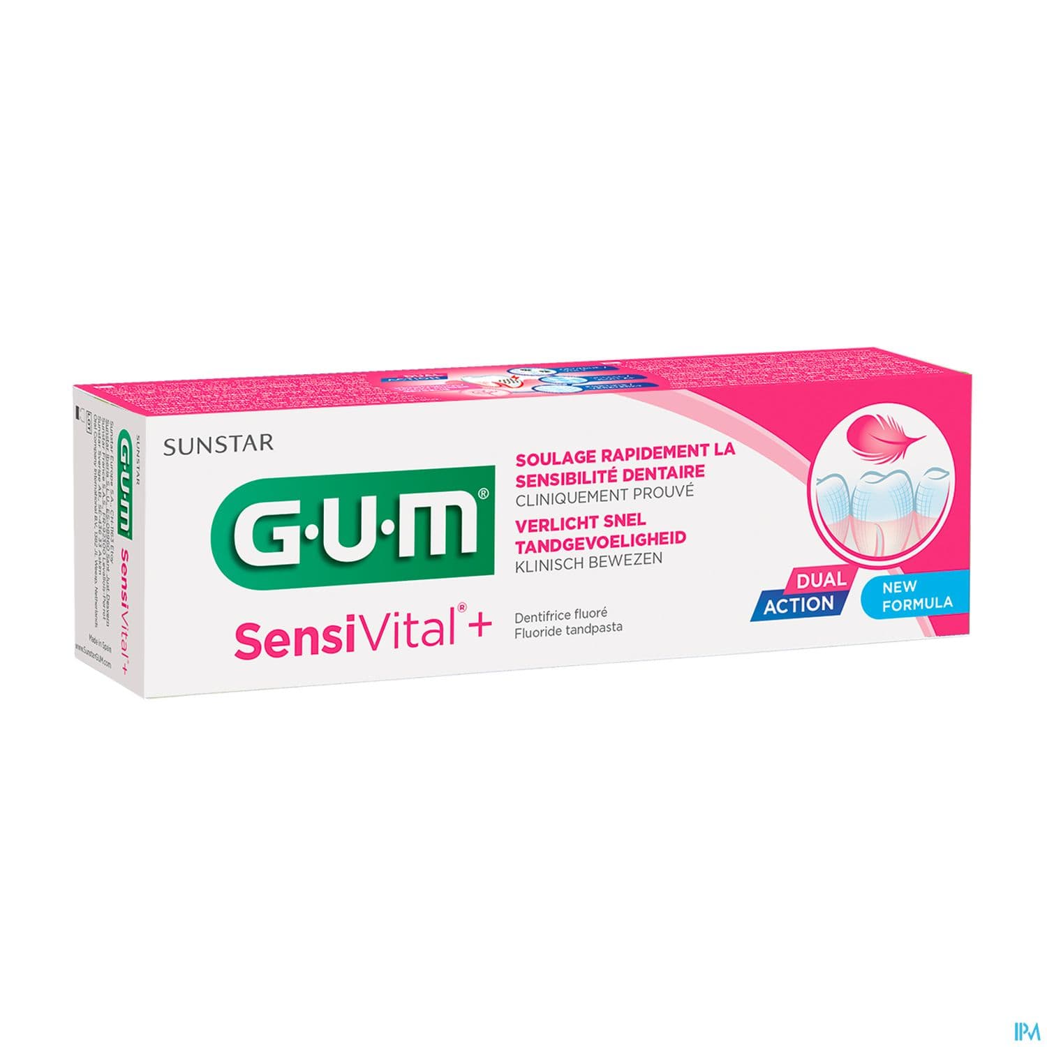 GUM DENT SENSIVITAL+ 75ML — Pharmacie Comedie