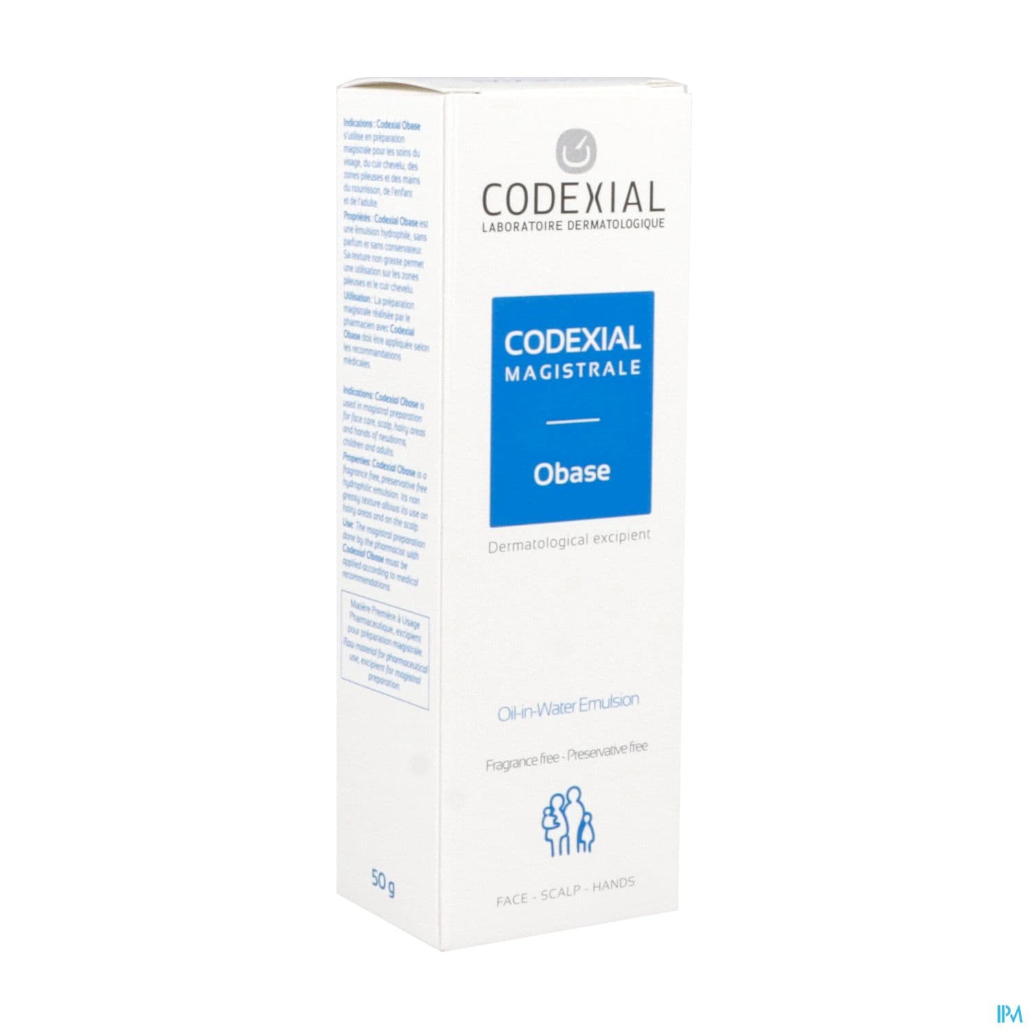 CODEXIAL OBASE 50G — Pharmacie St Honoré - Amiens