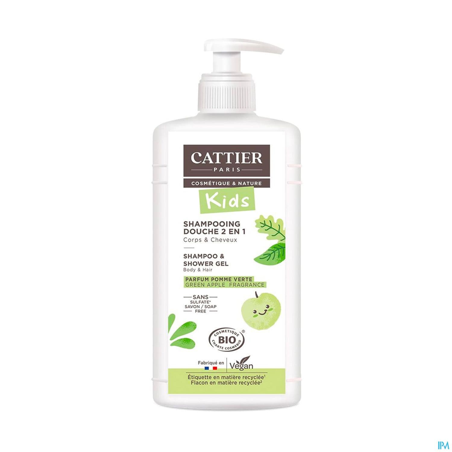 CATTIER KIDS SH/DCH SUCRE 500ML — Pharmacie  Saint Seb Boulevard