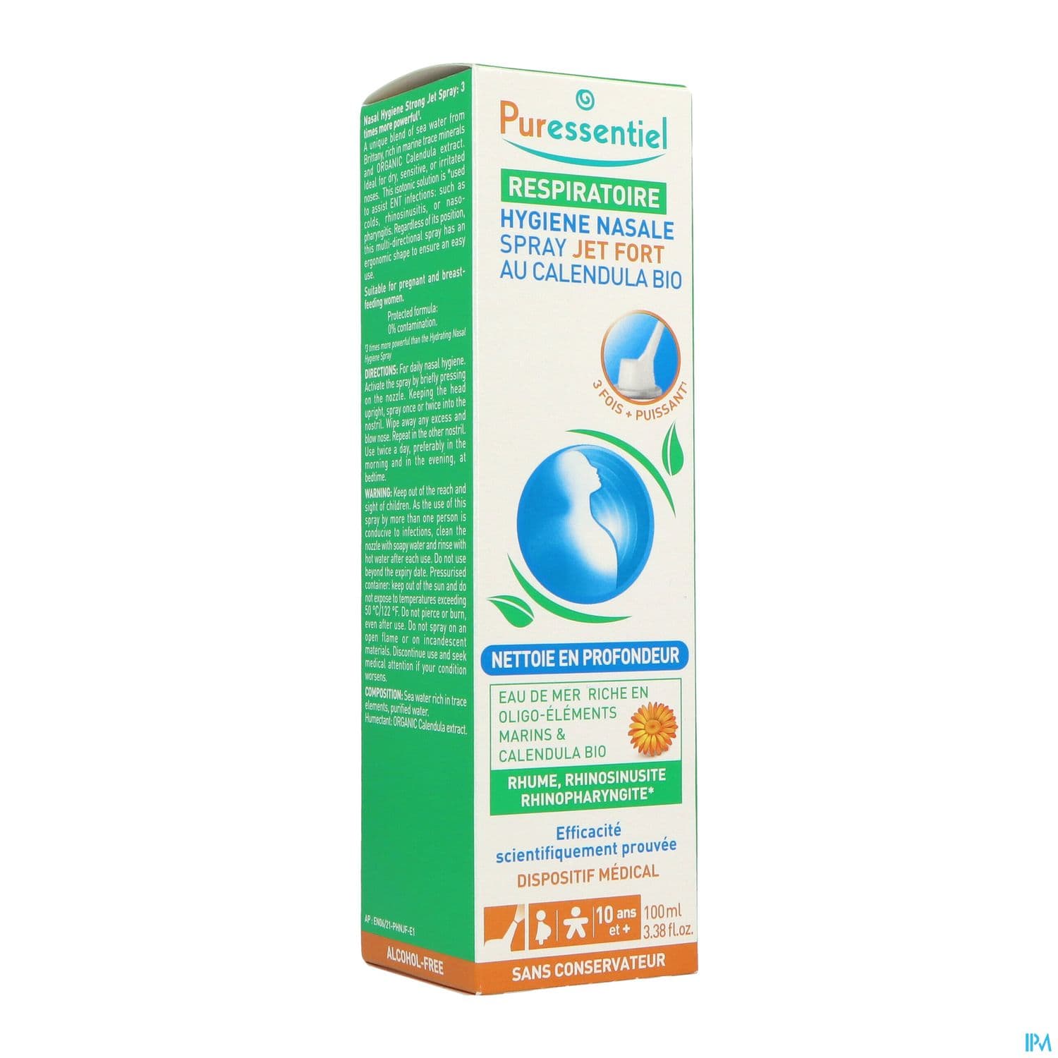 PURESSENTIEL HYG NAS JET FORT100ML — Pharmacie Lafayette Rueil