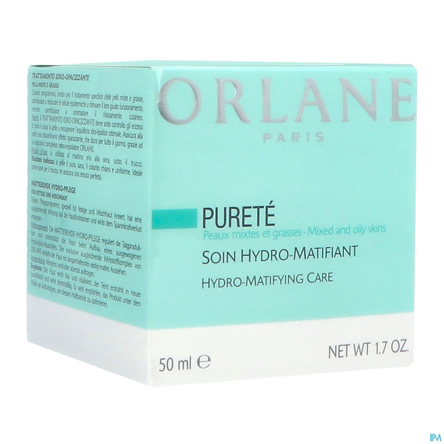 Orlane Purete Soin Hydro Matifiant 50ml — Pharmacie Pharmavance Auteuil