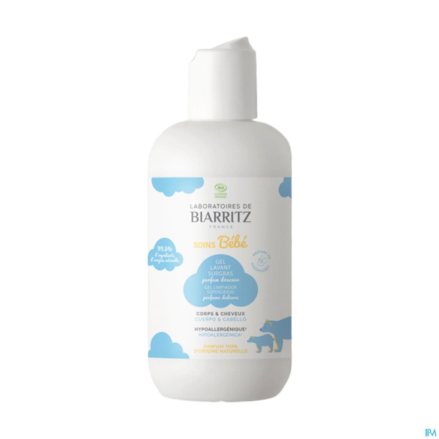 LDBIARRITZ BB GEL LAV PARF 200ML — Grande Pharmacie de la Gare - Sartrouville