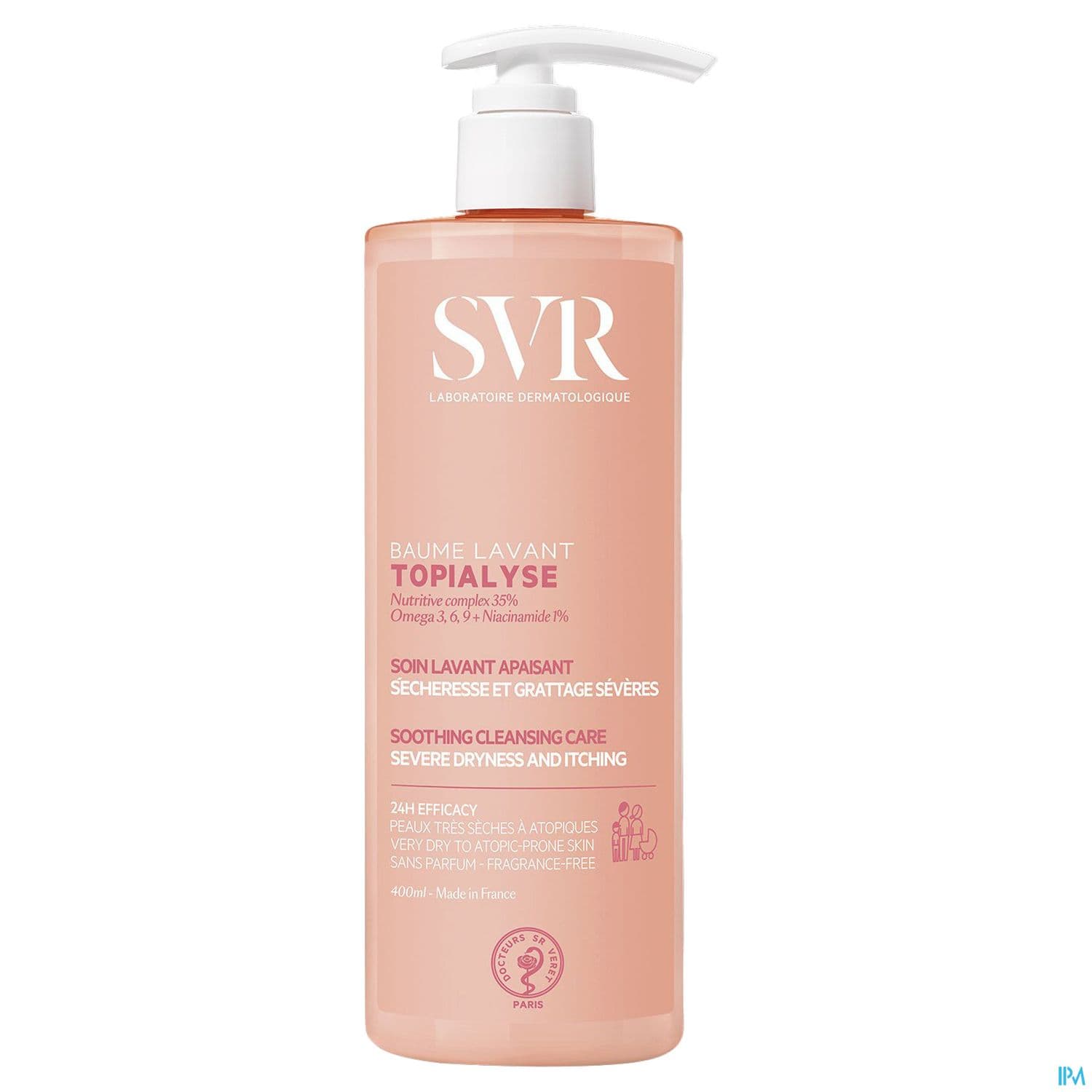 SVR TOPIALYSE BAUME LAVANT 400ML — Pharmacie Parc Lann