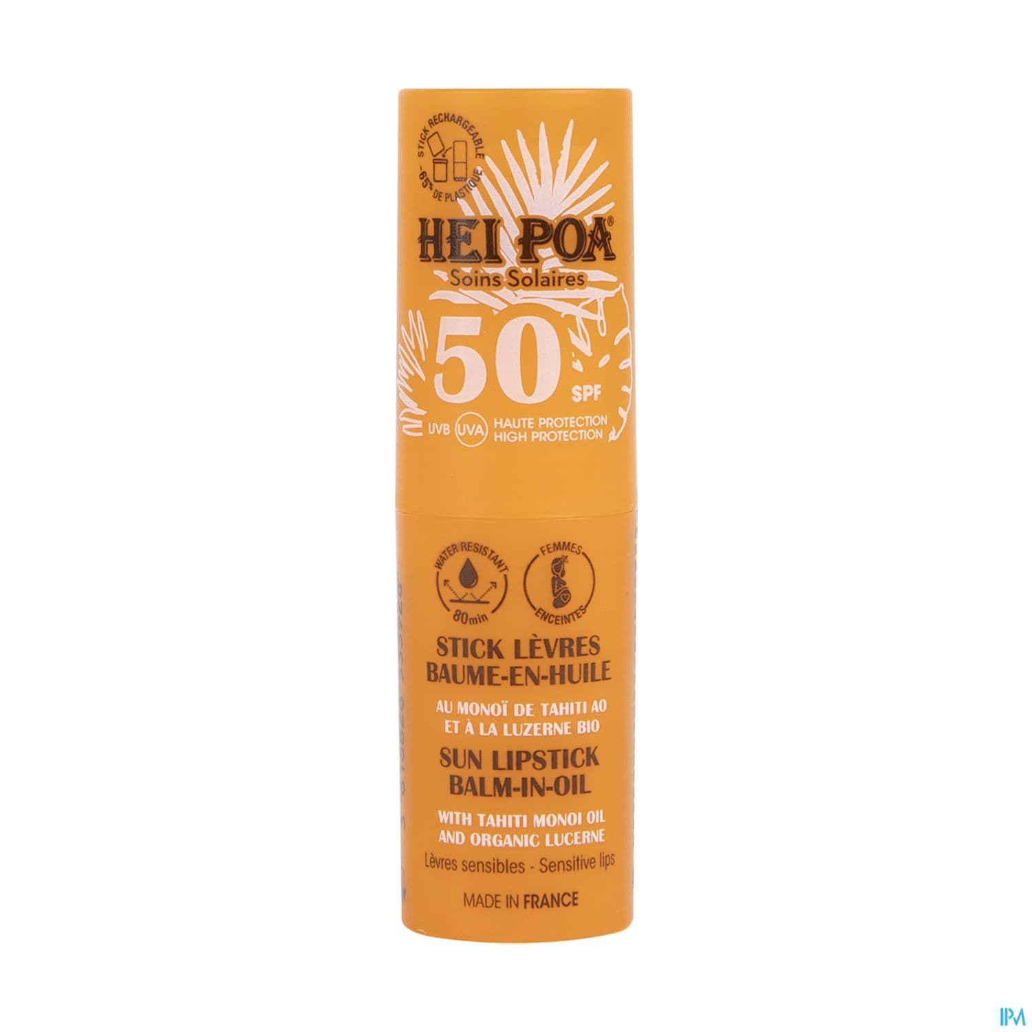 HEIPOA STICK LEVRE SPF50 4G — Grande Pharmacie de la Gare - Sartrouville