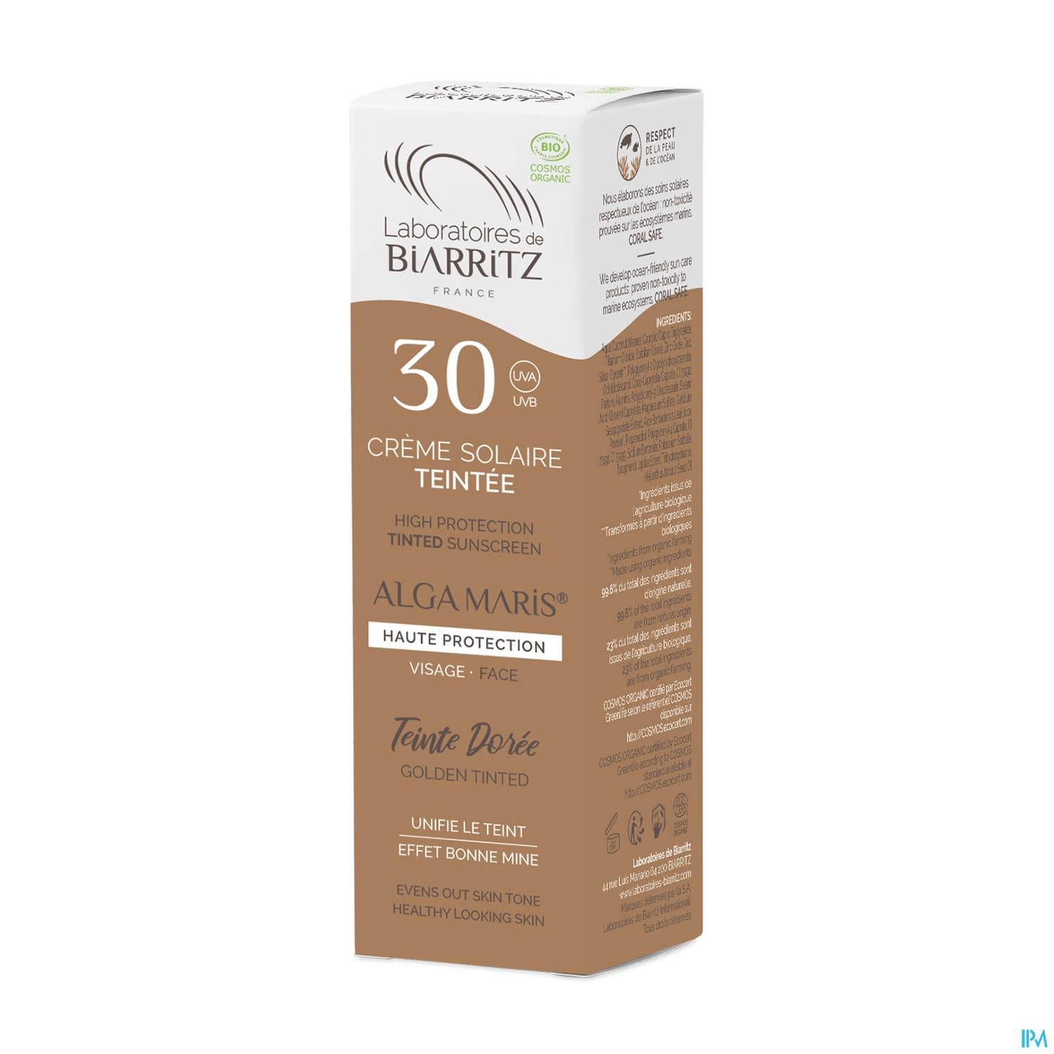 LDBIARRITZ CR SOL TEINT DORE.SPF30 — Pharmacie Juin