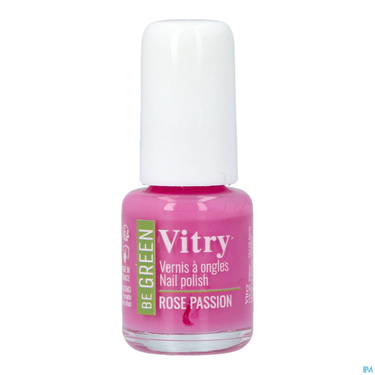 Vitry Be Green Vernis Ongles Rose Passion 6ml — Pharmacie de Venoix