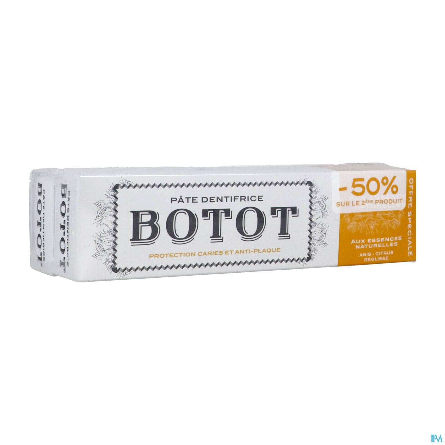 Botot Dentifrice Anis Citrus Reglisse 75ml X2 — Pharmacie Principale des Grésillons
