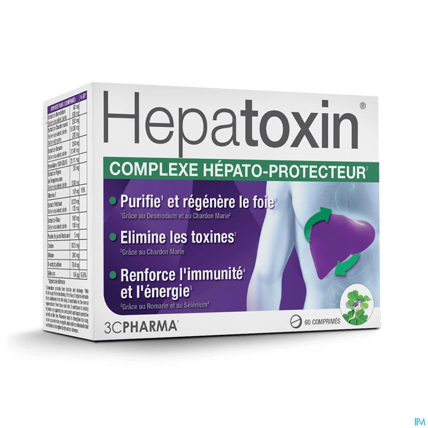 3c Pharma Hepatoxin Comprime 60 — Pharmacie Apothical Nanterre Université