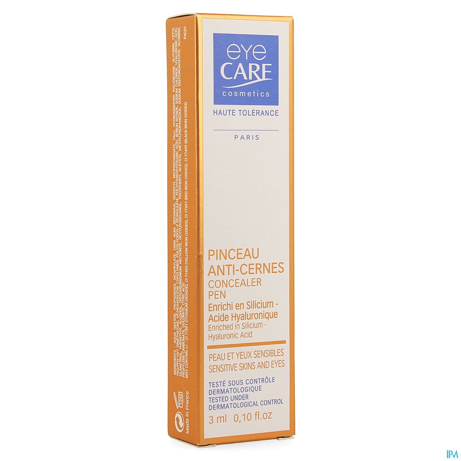 Eye Care Cosmetics Pinceau Anticernes 3ml Beige Fonce — Pharmacie Pharmavance Rueil-Malmaison