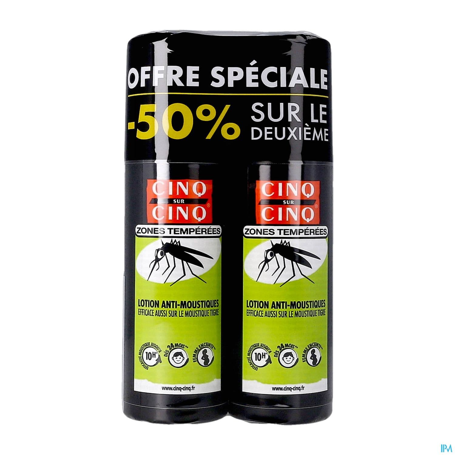 CINQ/CINQ ZONE TEMPERE SPR 100MLX2