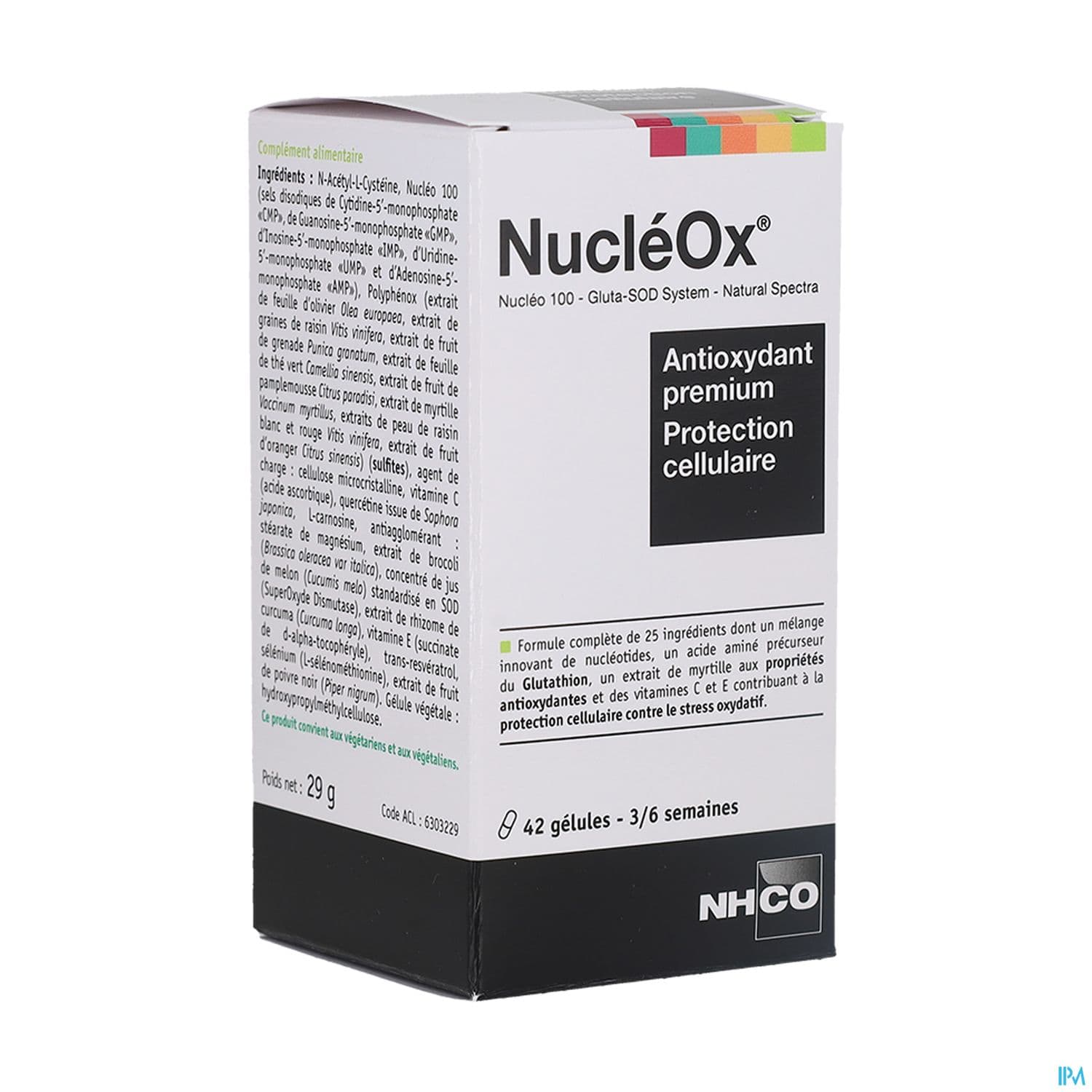 Nhco Nucleox Antioxydant Premium Gelule 42 — Pharmacie Du Chatelet - Orleans