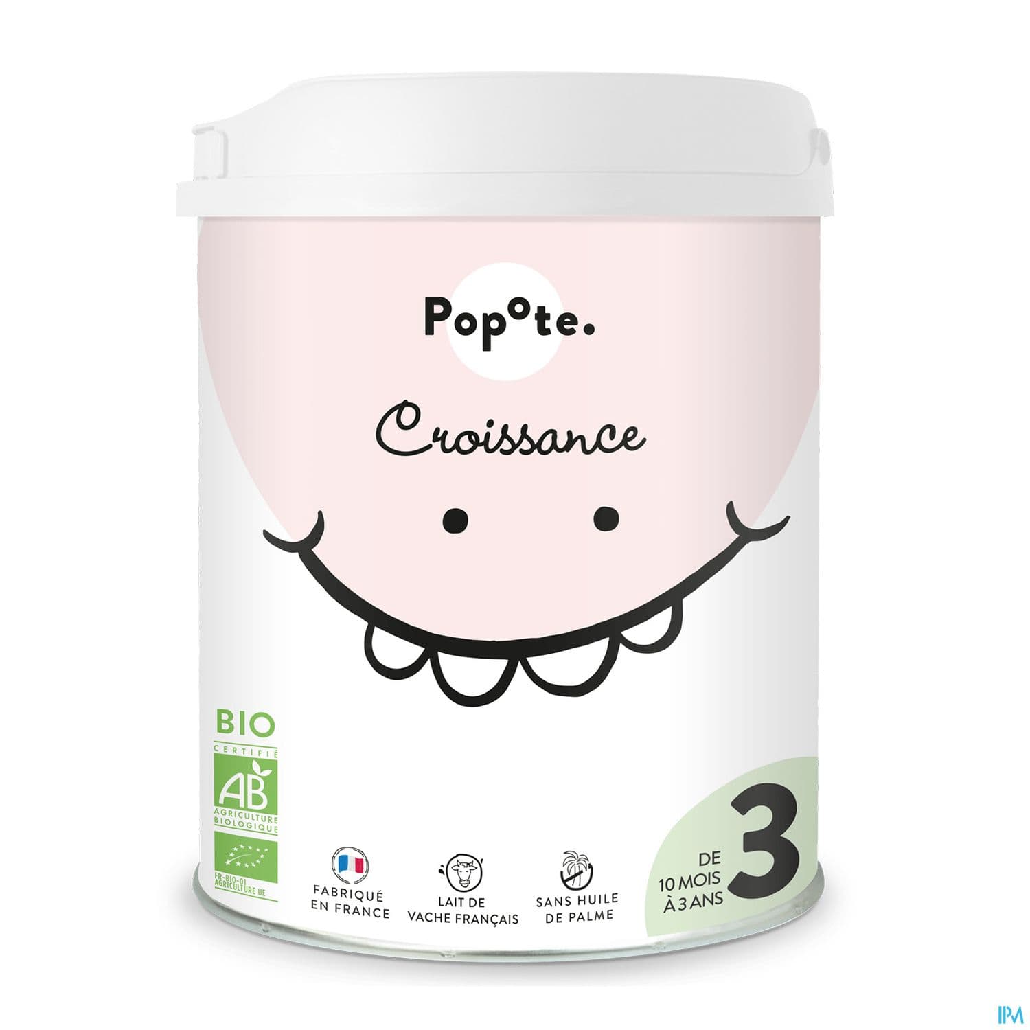 POPOTE CROISSANCE LAIT PDR BIO800G — pharmacie confluence ivry