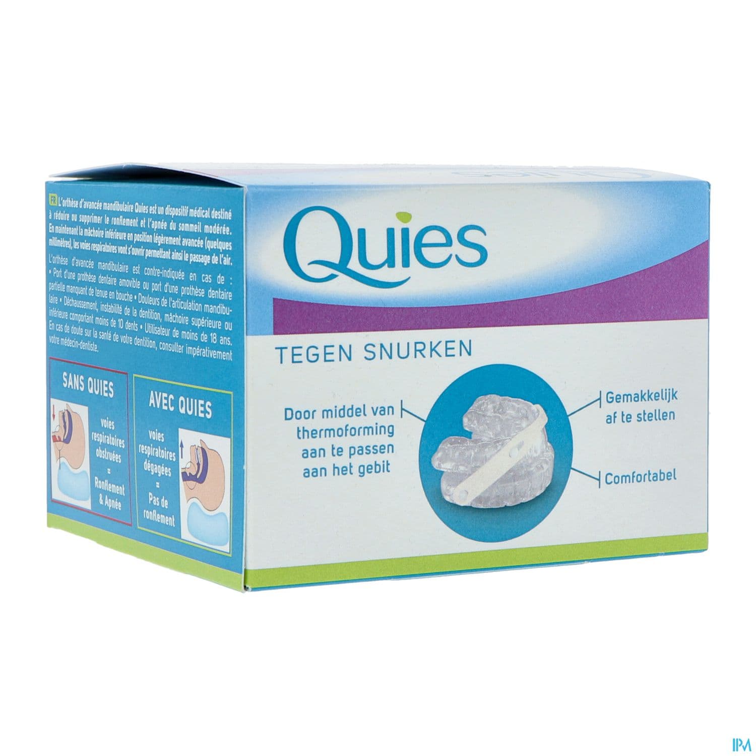 Quies Orthese Mandibulaire A/ronflement Apnee — Pharmacie Principale des Grésillons
