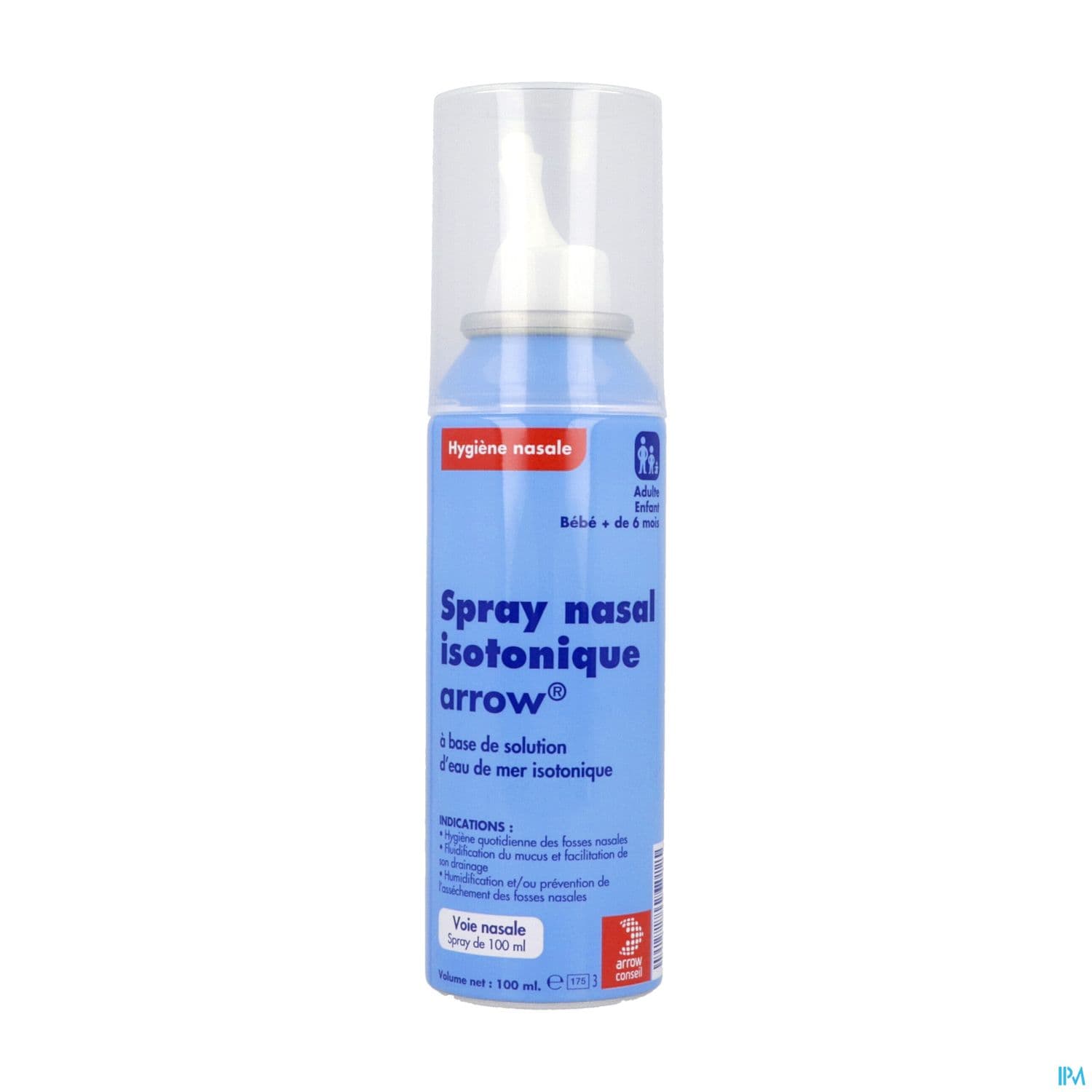 ARROW SOL NASAL ISOTONIQ SPR100ML — Pharmacie Européenne 24/24 de la place de clichy