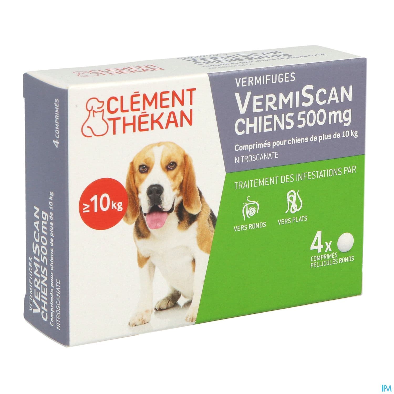 Clement Thekan Vermiscan Chien Comprime 4 — Pharmacie de la Mairie Montataire