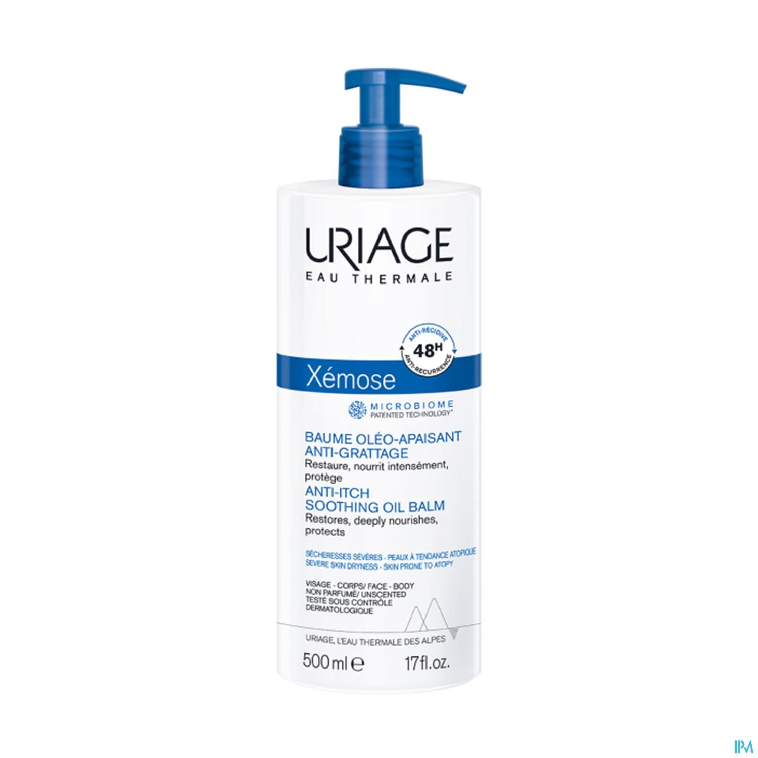 URIAGE XEMOSE BAUM OLEO APAIS500ML — Pharmacie Principale de Malakoff