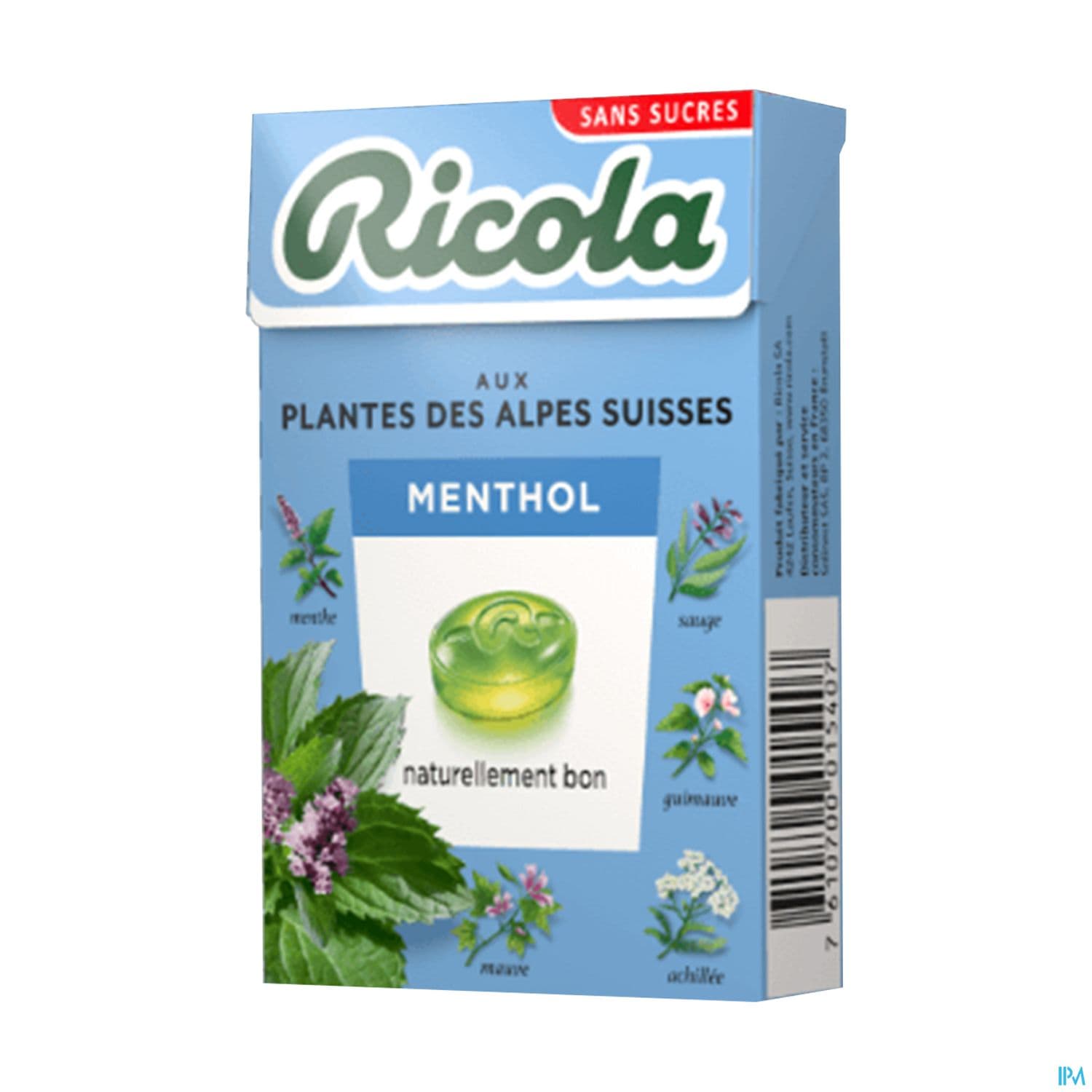 RICOLA BONBON MENTHOL 50G — Pharmacie Juin