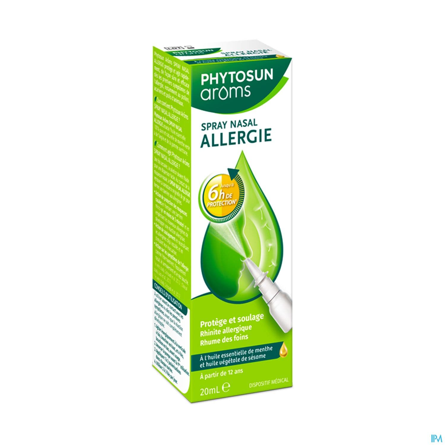 Phytosun Aroms Spray Nasal Allergie 20ml — Pharmacie Du Lilas