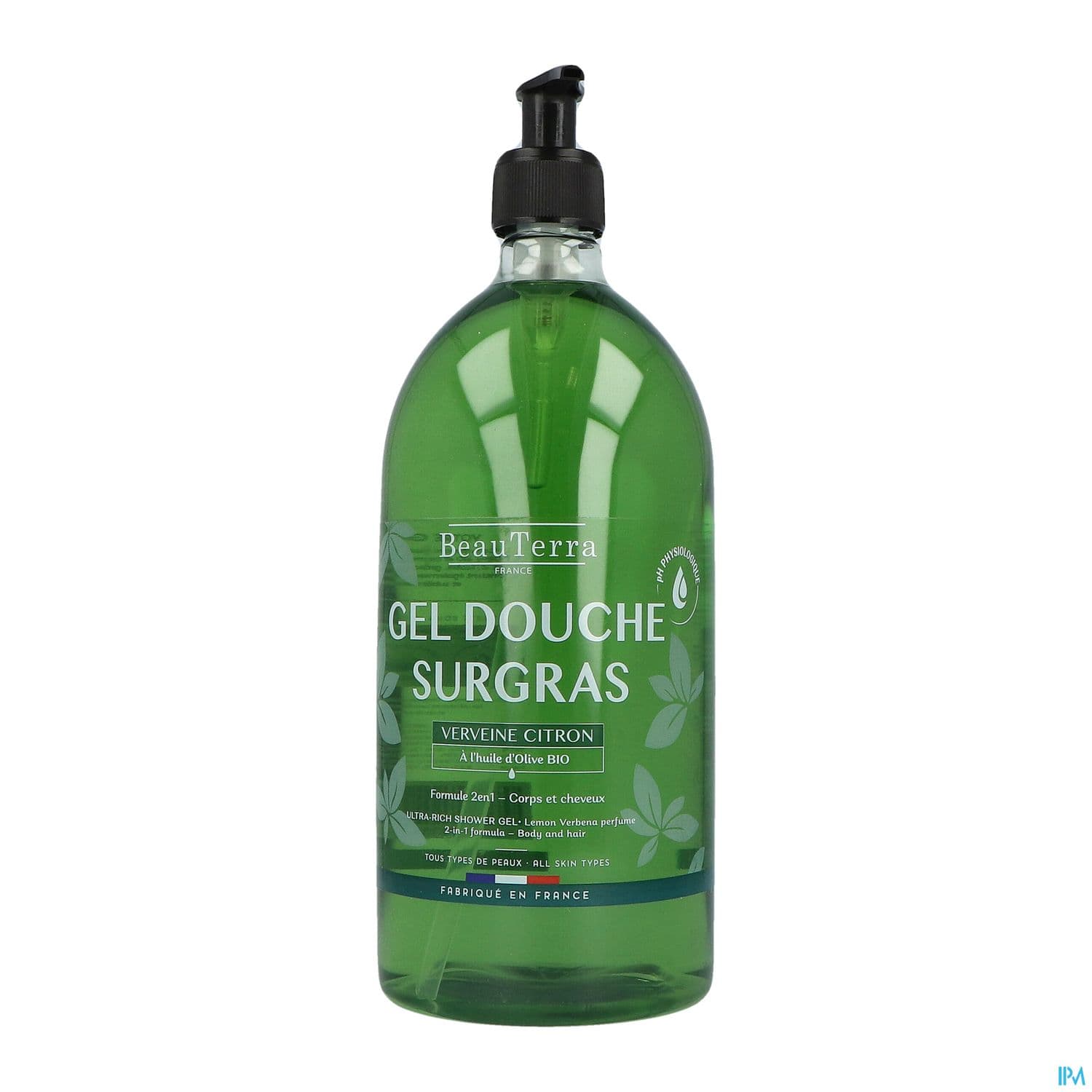 BEAUTERRA GEL DCH VERVEINE 1L — Pharmacie Green Boucicaut