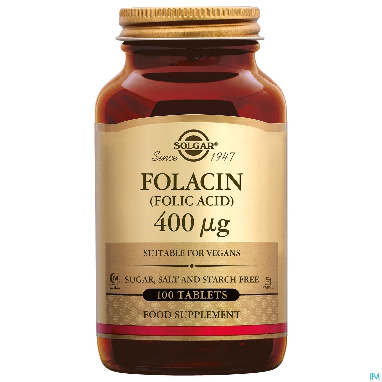 SOLGAR VIT B9 400µG CPR 100 — Pharmacie Rocade by Nexum