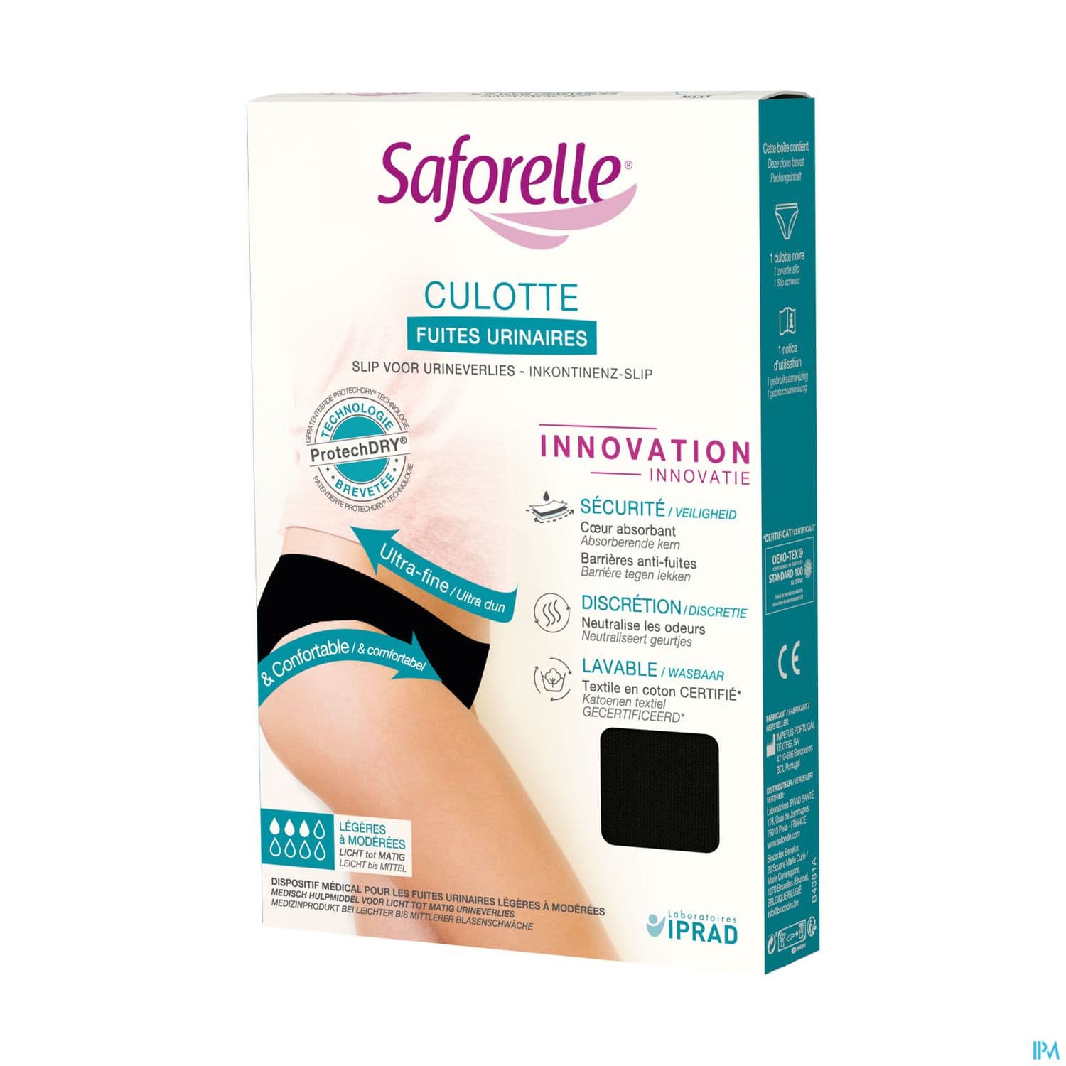 SAFORELLE CULOTTE FUITE URINAIRE42 — Pharmacie Comedie