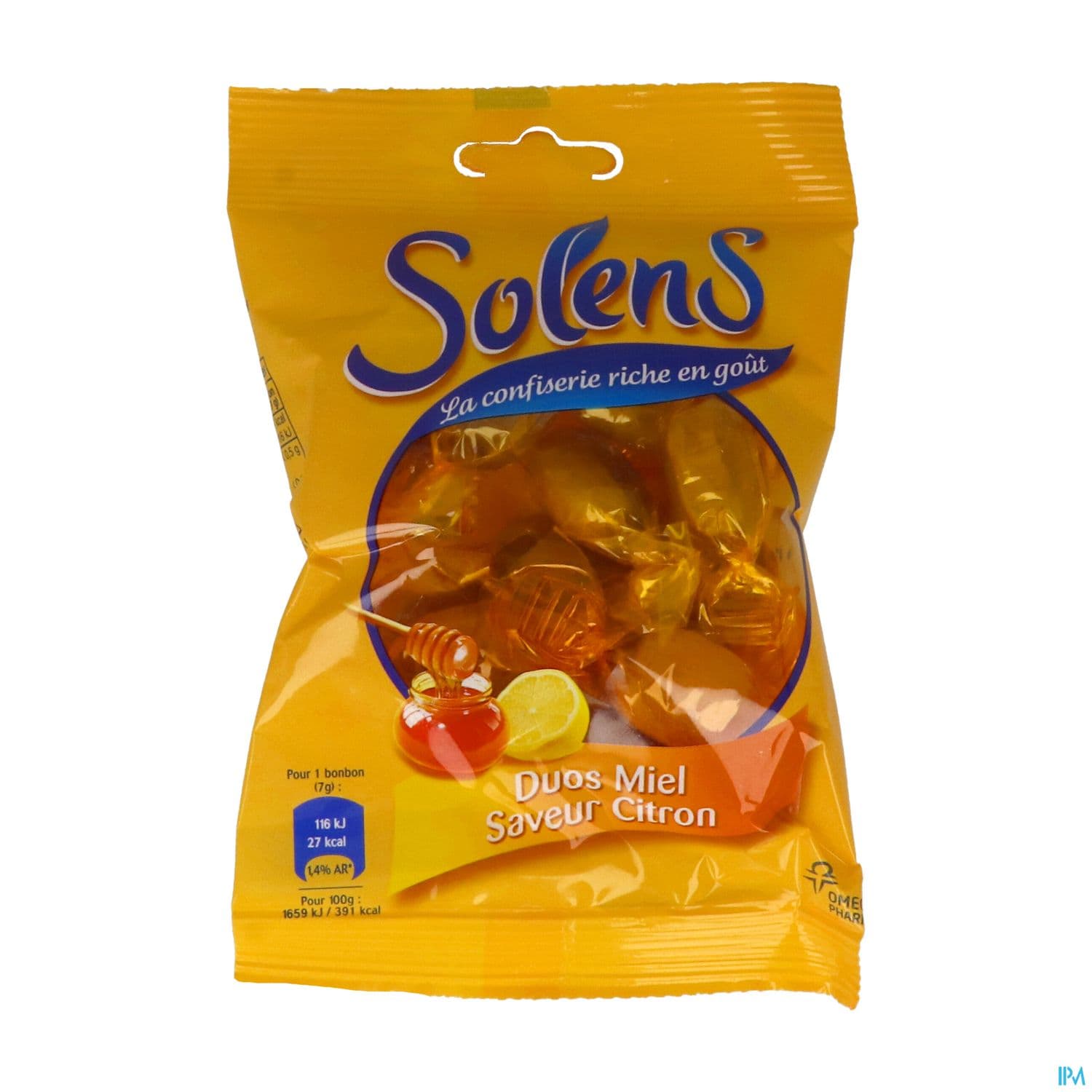 SOLENS PASTILLE DUO MIEL/CITR 100G — Pharmacie porte de la villette