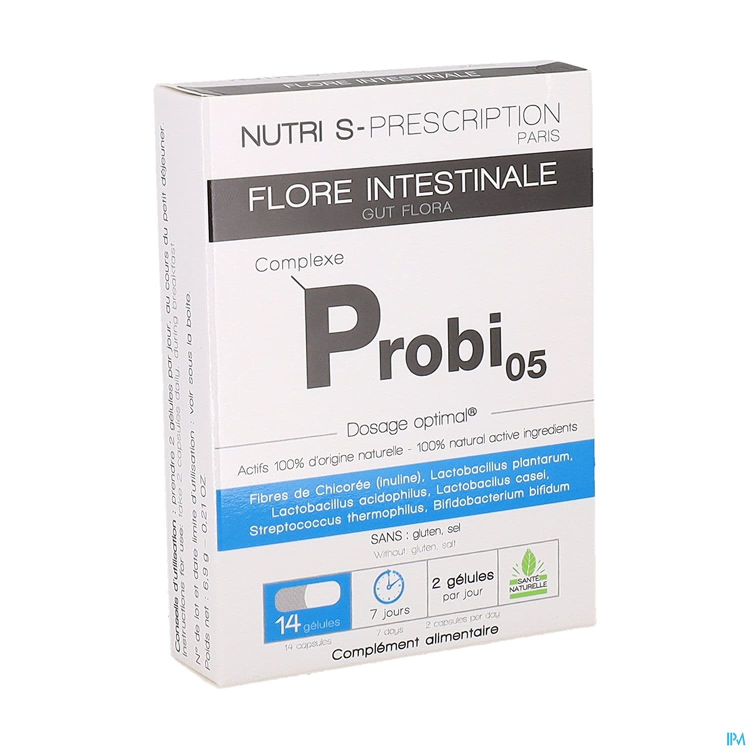 Nutri S Prescription Probi05 Flore Intes Gelule 14 — Pharmacie Pharmavance Puteaux
