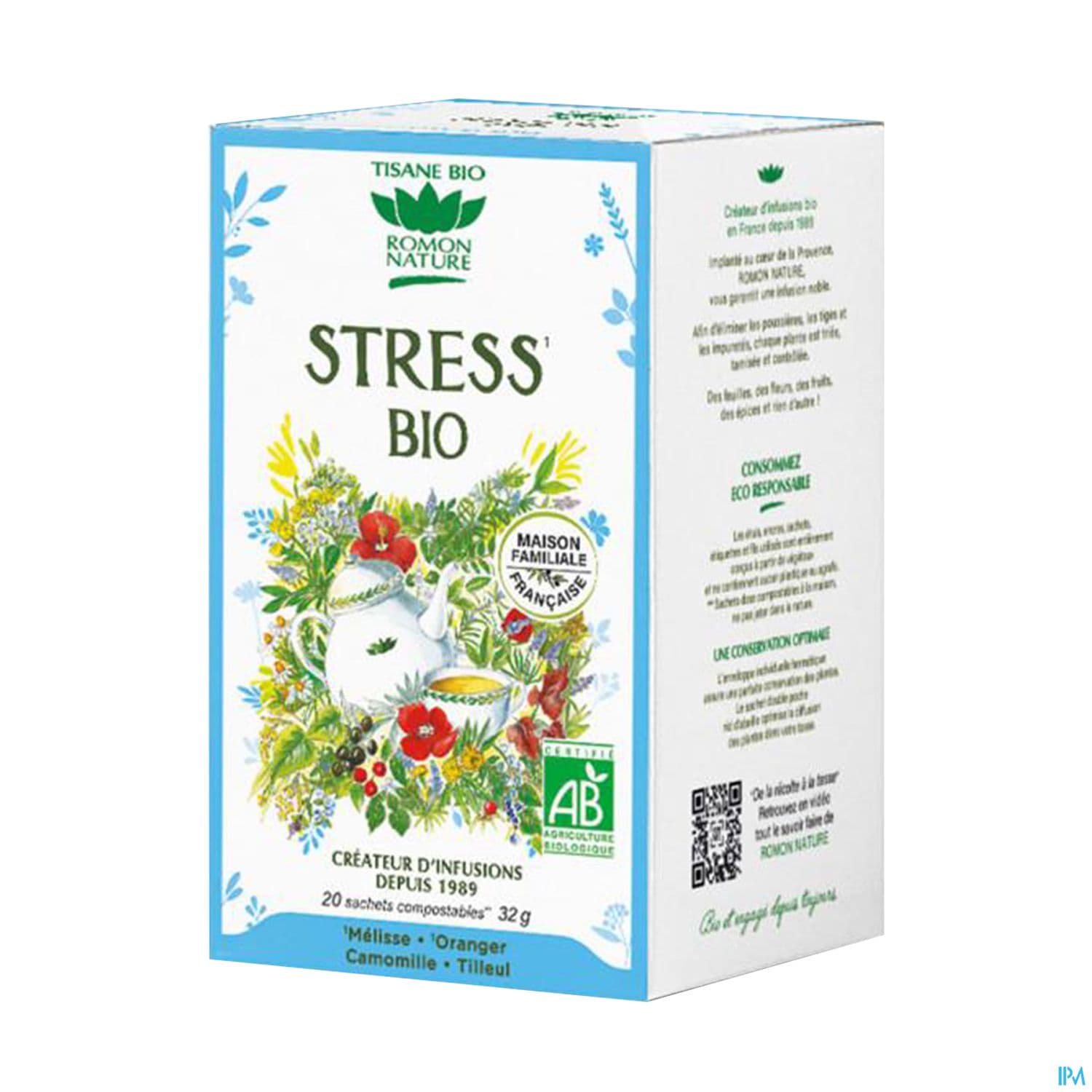 ROMON NATUR TIS BIO STRESS SAC20 — Pharmacie Malartic