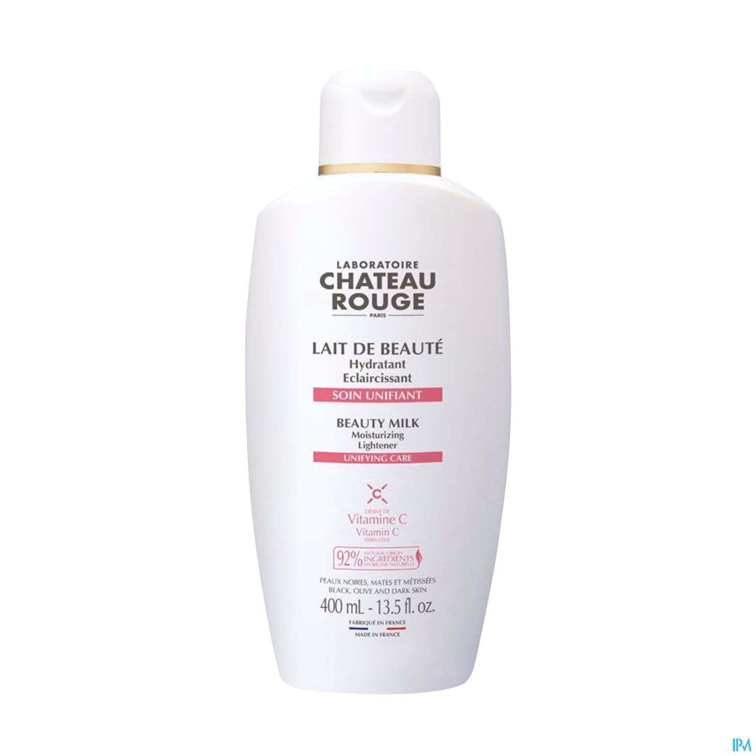 Chateau Rouge Lait Beaute Eclaircissant 400ml — Pharmacie Metro Simplon