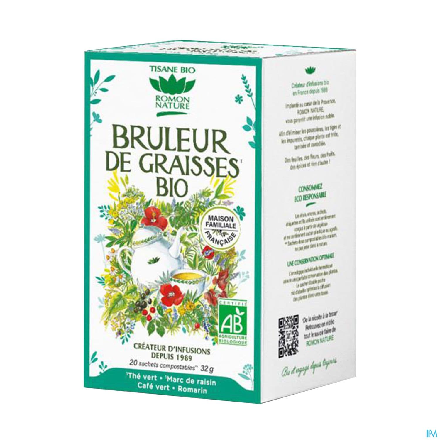 Romon Nature Complexes Bruleur Capiton Bio Infusette 1g6 20 — Pharmacie Malartic