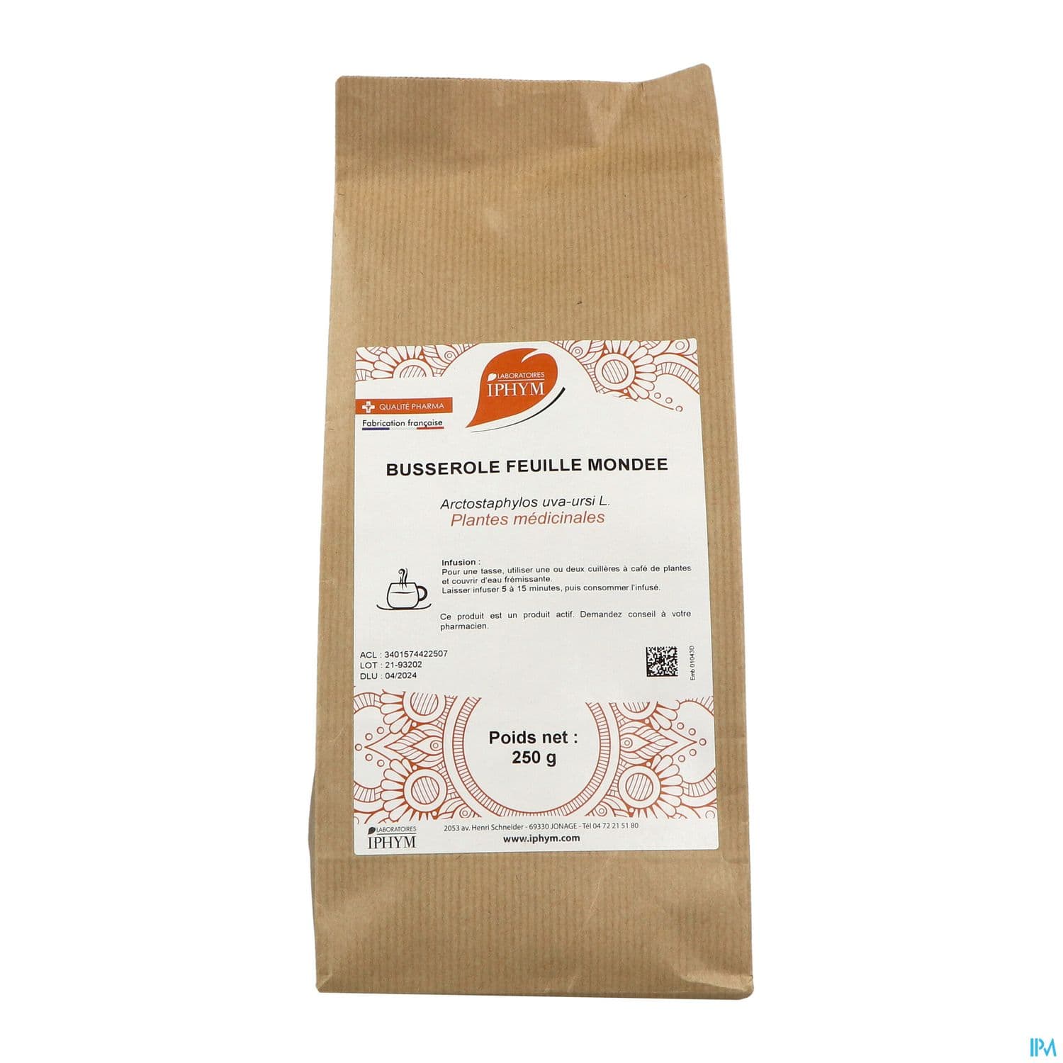 Iphym Busserolle Feuille Entiere 250g — Pharmacie Marie Stuart