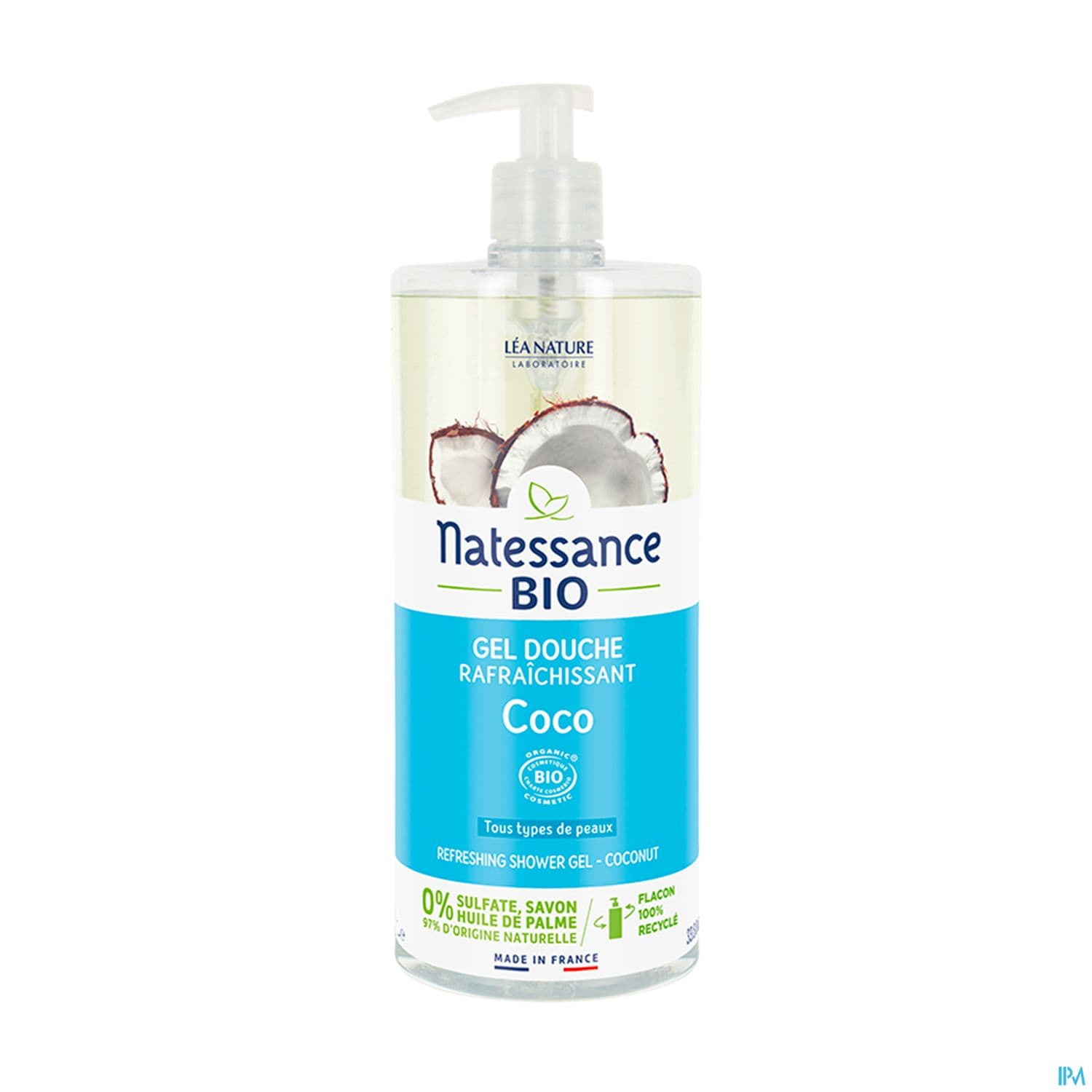 NATESSANCE BIO GEL DCH COCO 1L — Pharmacie du Centre Gennevilliers