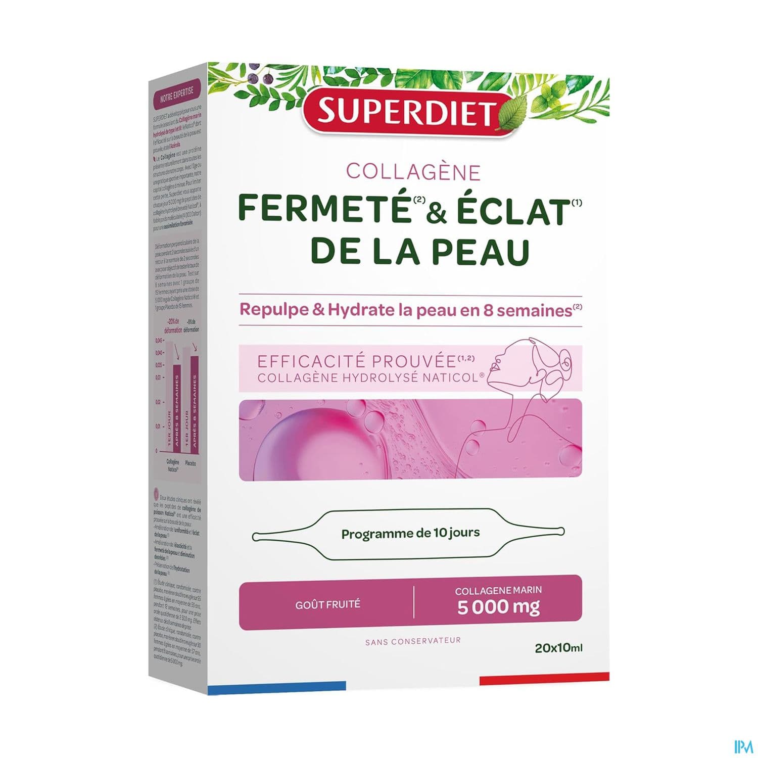 Superdiet Collagene Fermete Eclat De La Peau Gout Fruite Ampoule 10ml X20 — Pharmacie Du Chatelet - Orleans