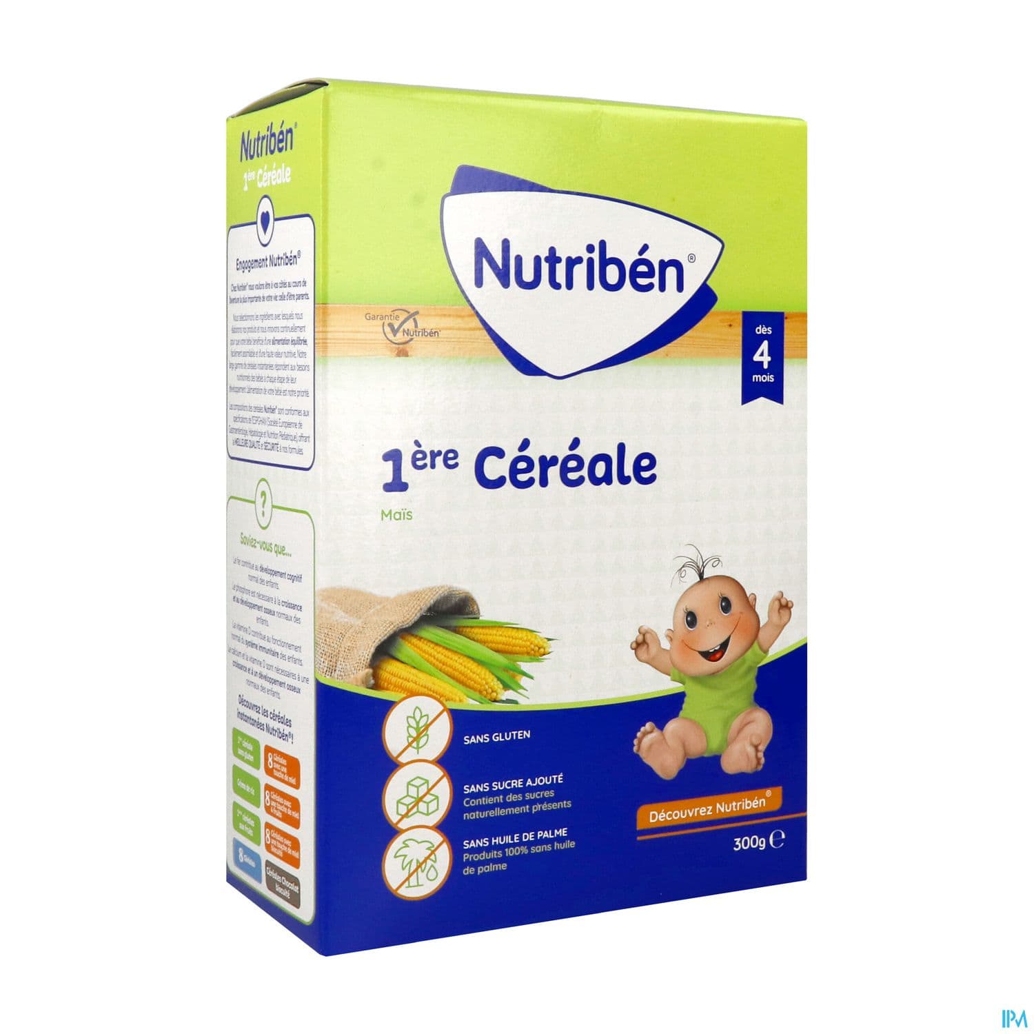 NUTRIBEN 1ERE CER S/GLUTEN 300G — Pharmacie porte de la villette