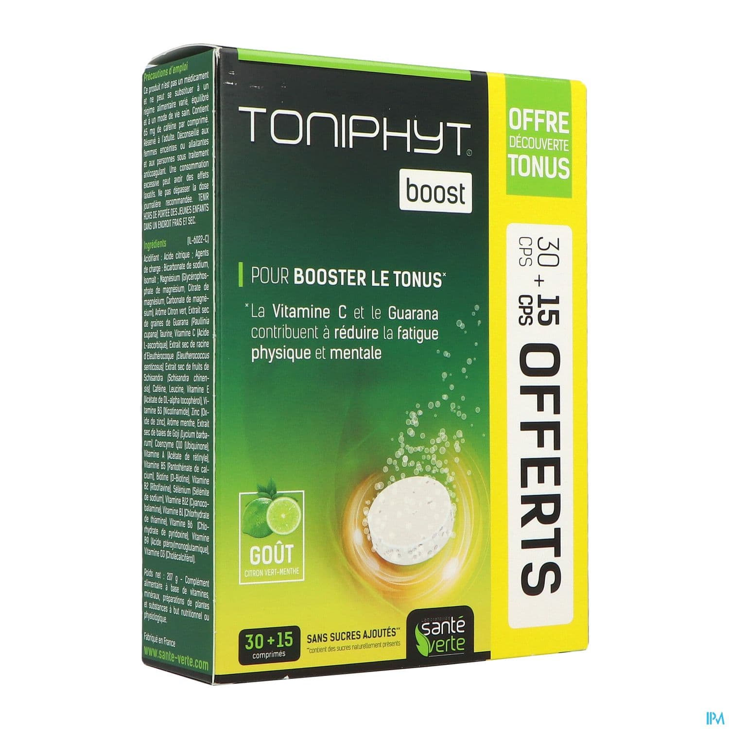 TONIPHYT BOOST CPR EFF 30+ 15 OFF — Pharmacie Fellous