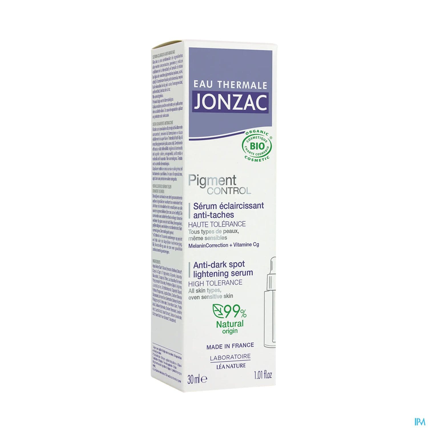 Eau Thermale Jonzac Pigment Control Serum Eclaircissant Antitaches 30ml — Pharmacie Villenave Rocade