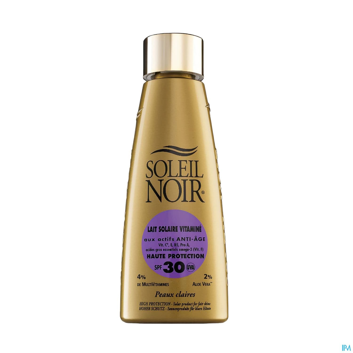 Soleil Noir Lait Solaire Vitamine Ip 30 Haute Protection 150ml — Pharmacie du Médoc