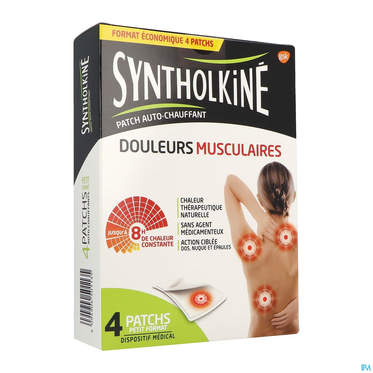 SYNTHOLKINE PATCH CHAUF PM 4 — Pharmacie Comedie