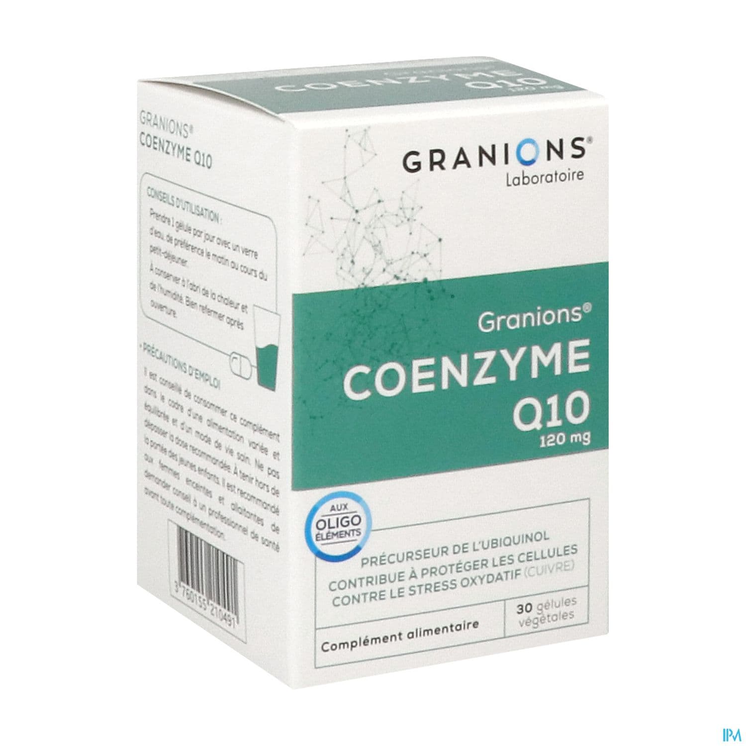 Granions Coenzyme Q10 120mg Gelule 30 — Pharmacie Villenave Rocade
