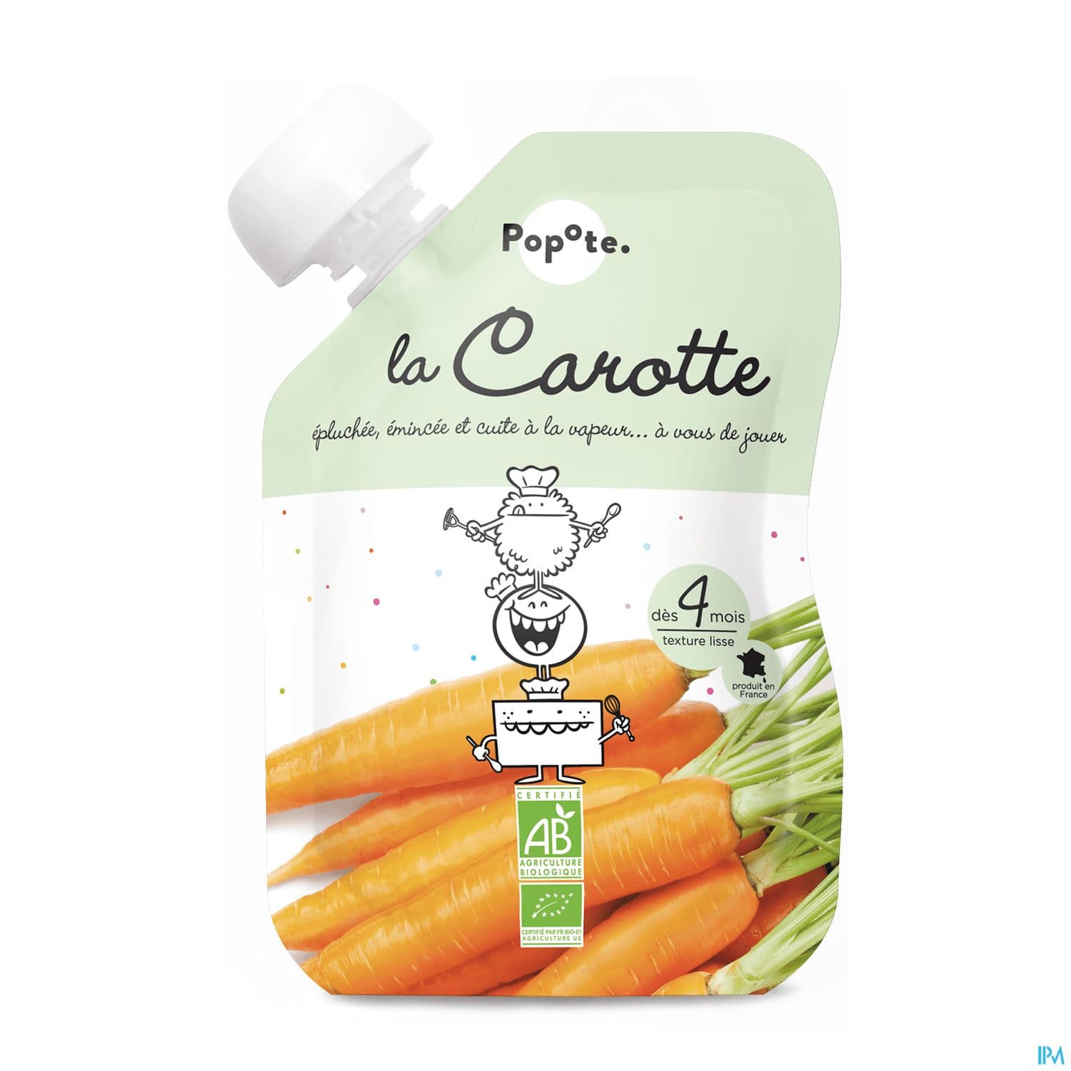 POPOTE PUREE CAROTTE 120G — Pharmacie Riviera